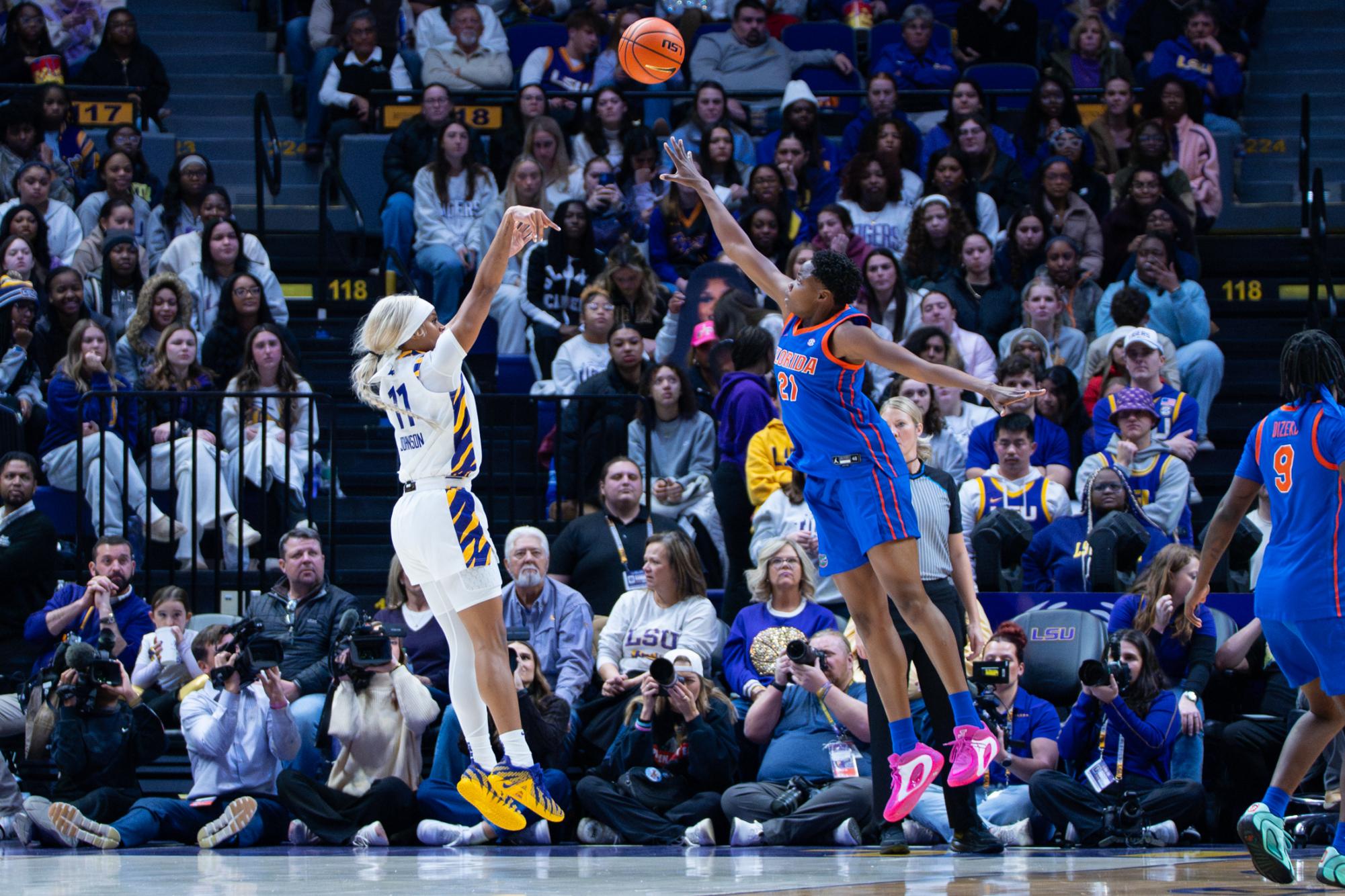 PHOTOS: LSU women's basketball defeats Florida after physical game