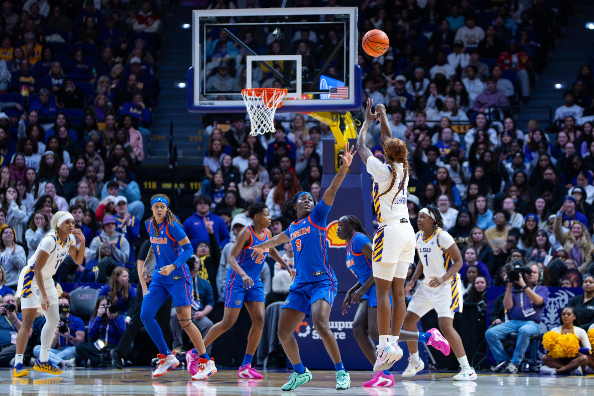 PHOTOS: LSU women's basketball defeats Florida after physical game
