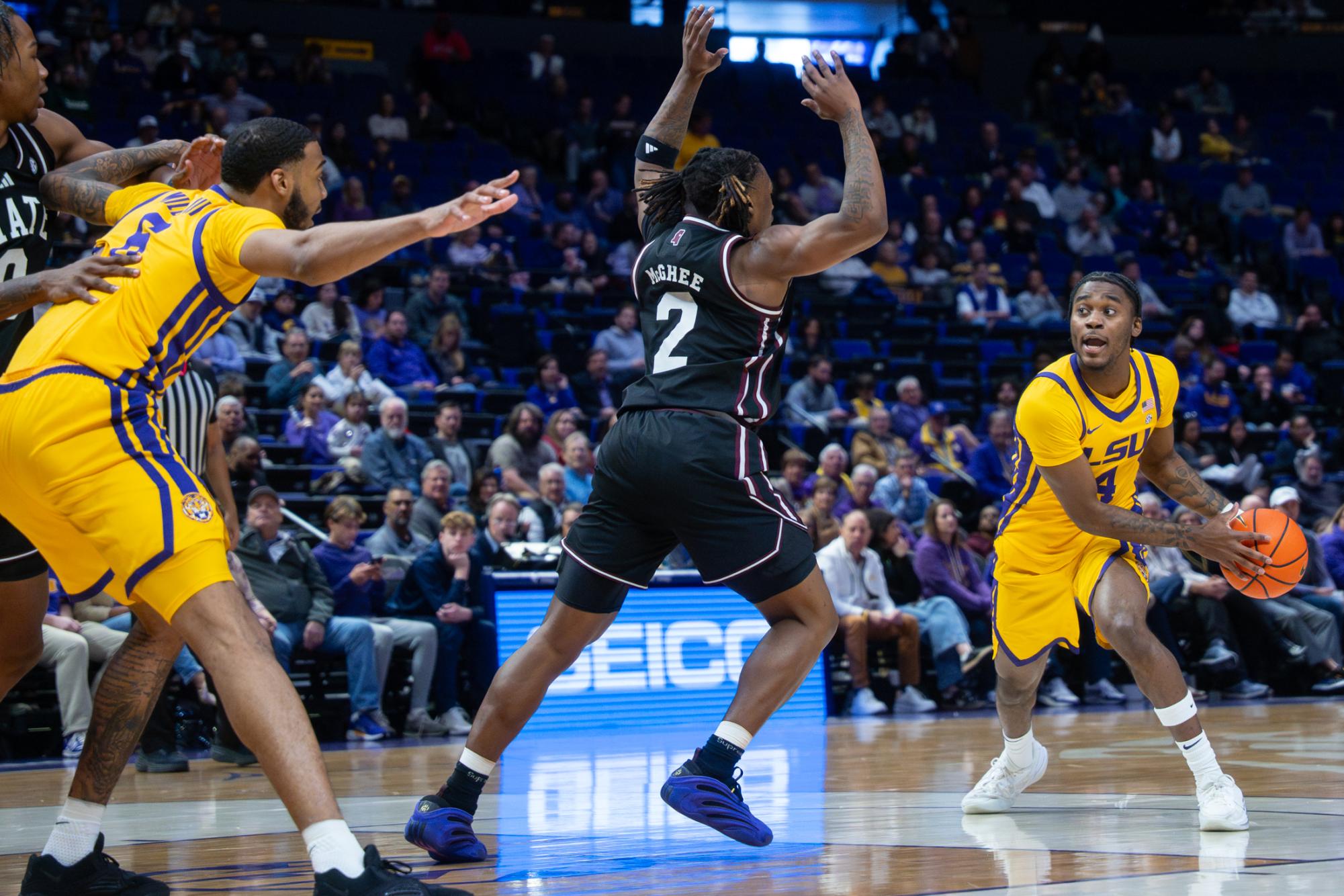 PHOTOS: LSU men's basketball suffers devastating loss to Mississippi State