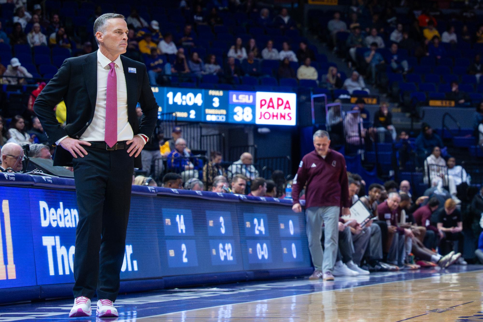 PHOTOS: LSU men's basketball suffers devastating loss to Mississippi State