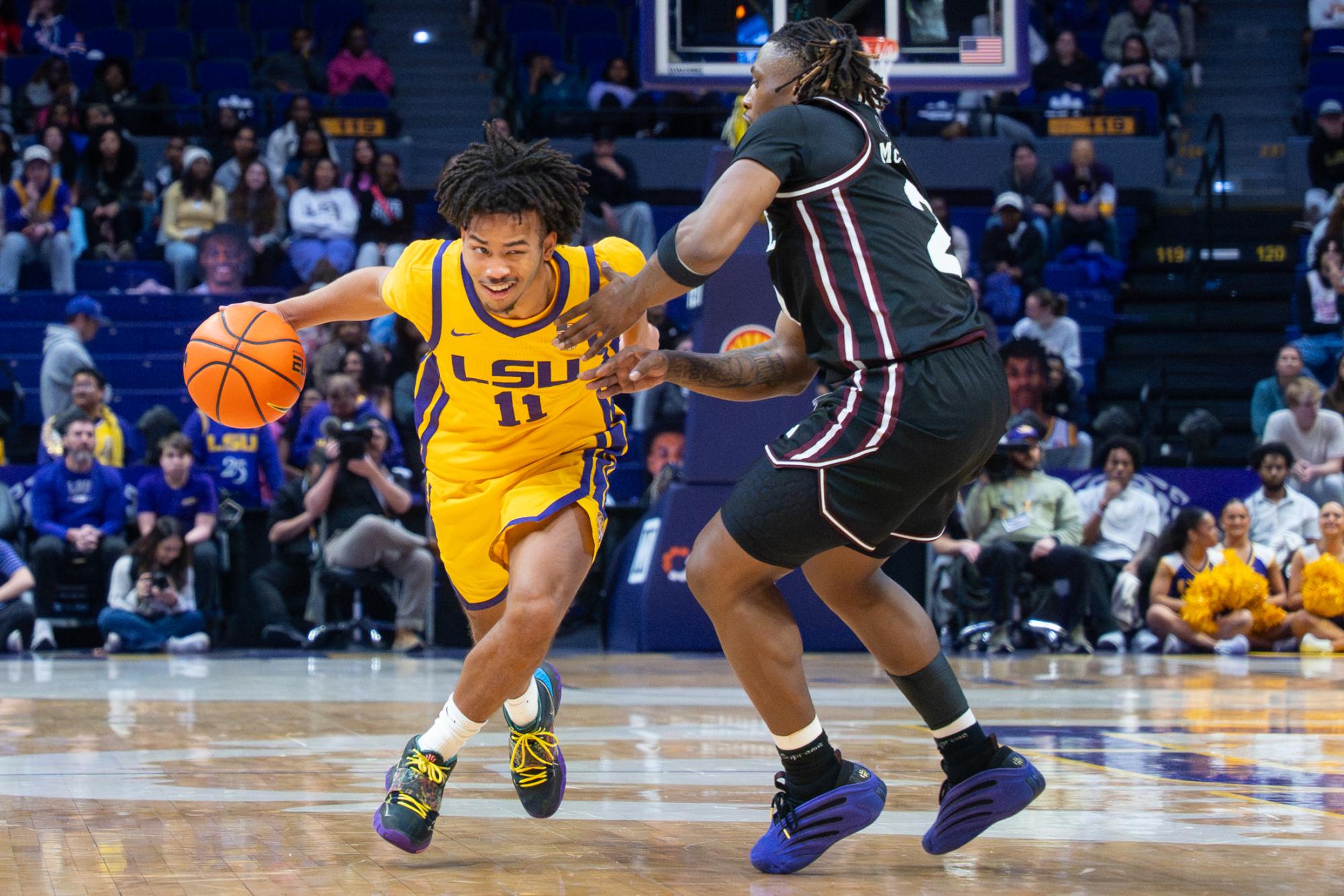 PHOTOS: LSU men's basketball suffers devastating loss to Mississippi State