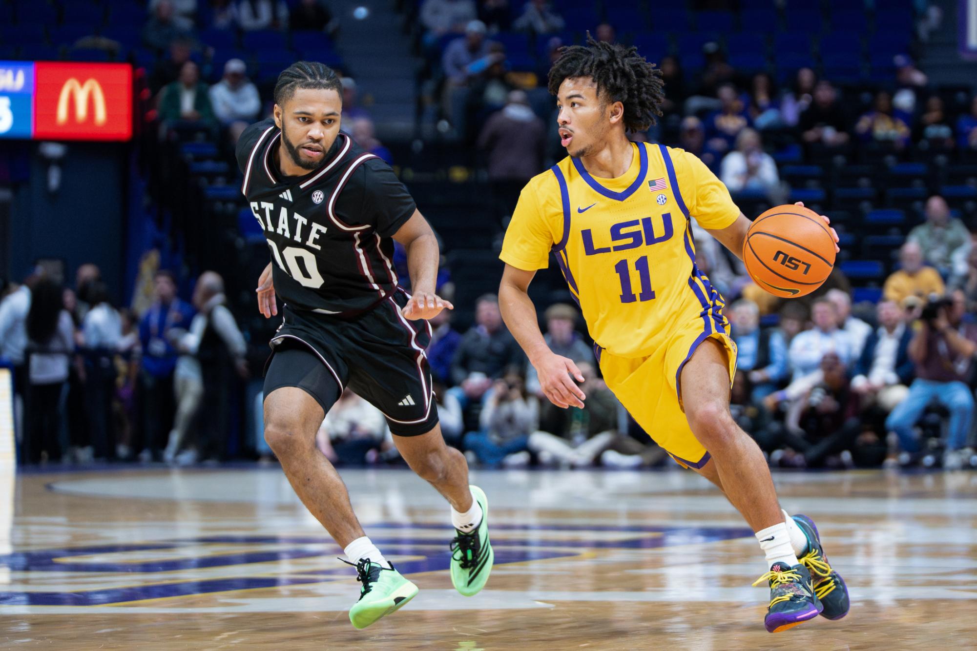PHOTOS: LSU men's basketball suffers devastating loss to Mississippi State