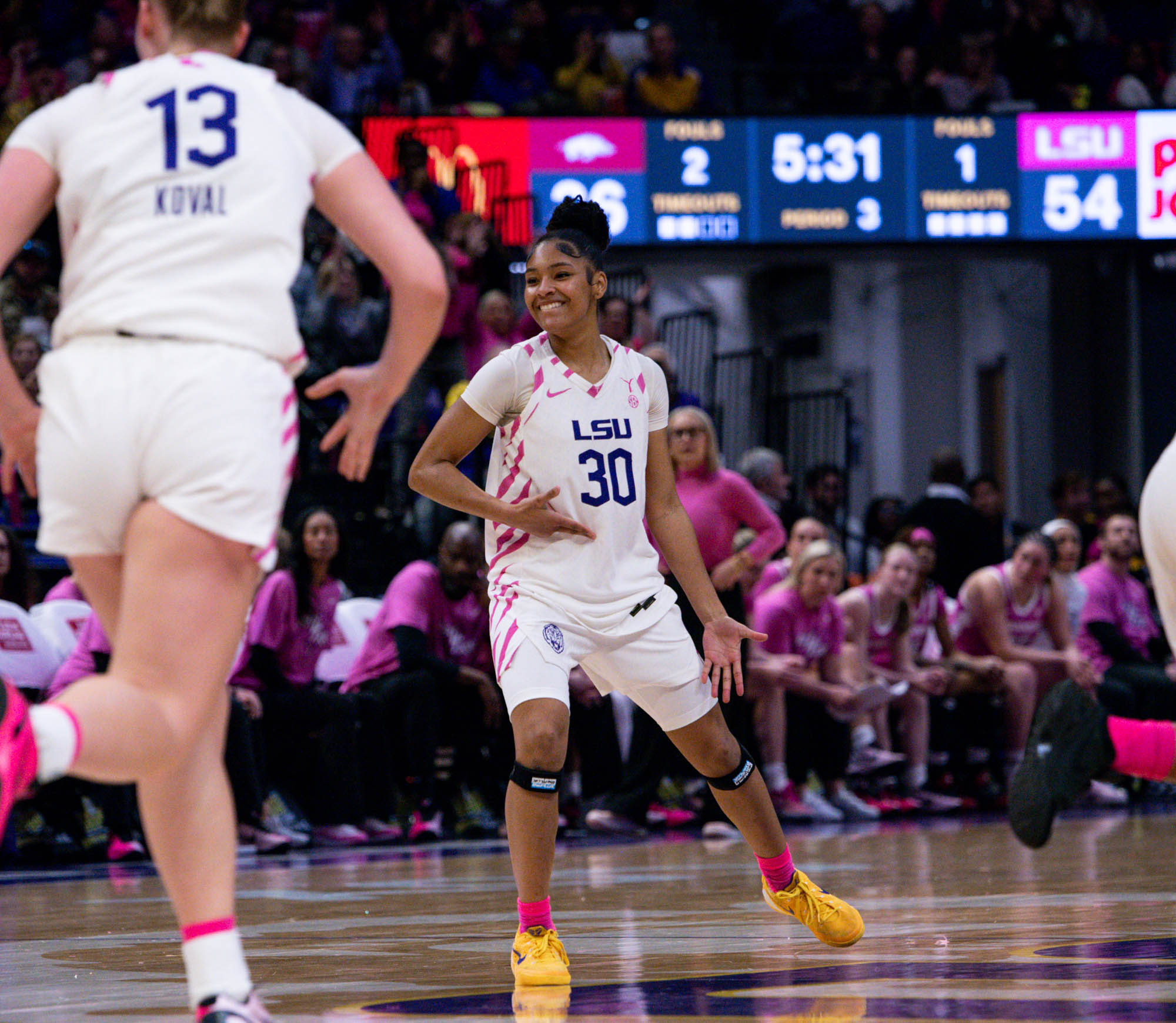 PHOTOS: LSU women's basketball defeats Arkansas