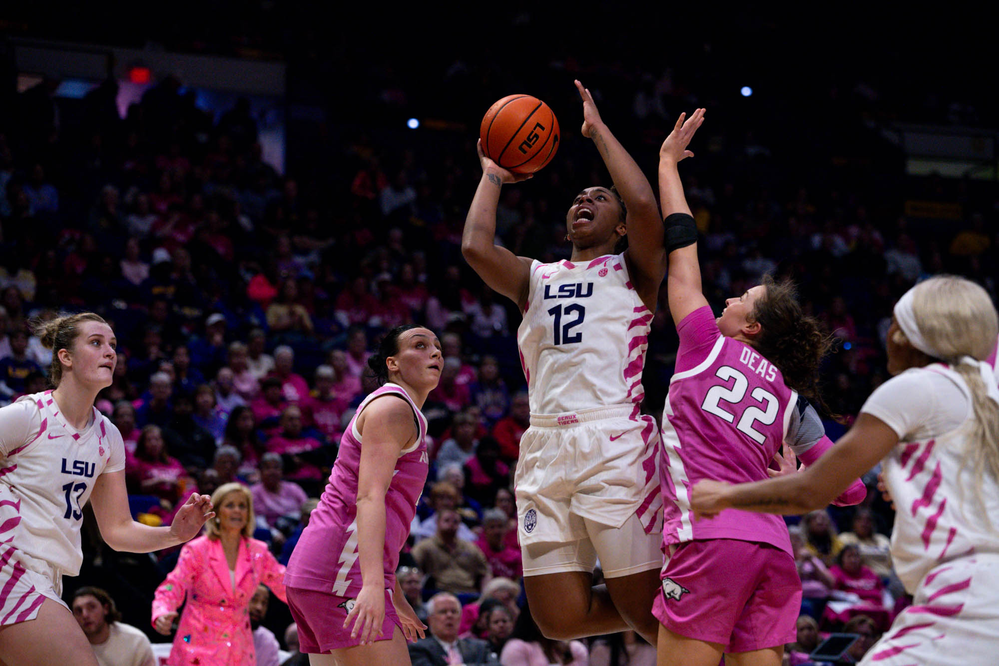 PHOTOS: LSU women's basketball defeats Arkansas