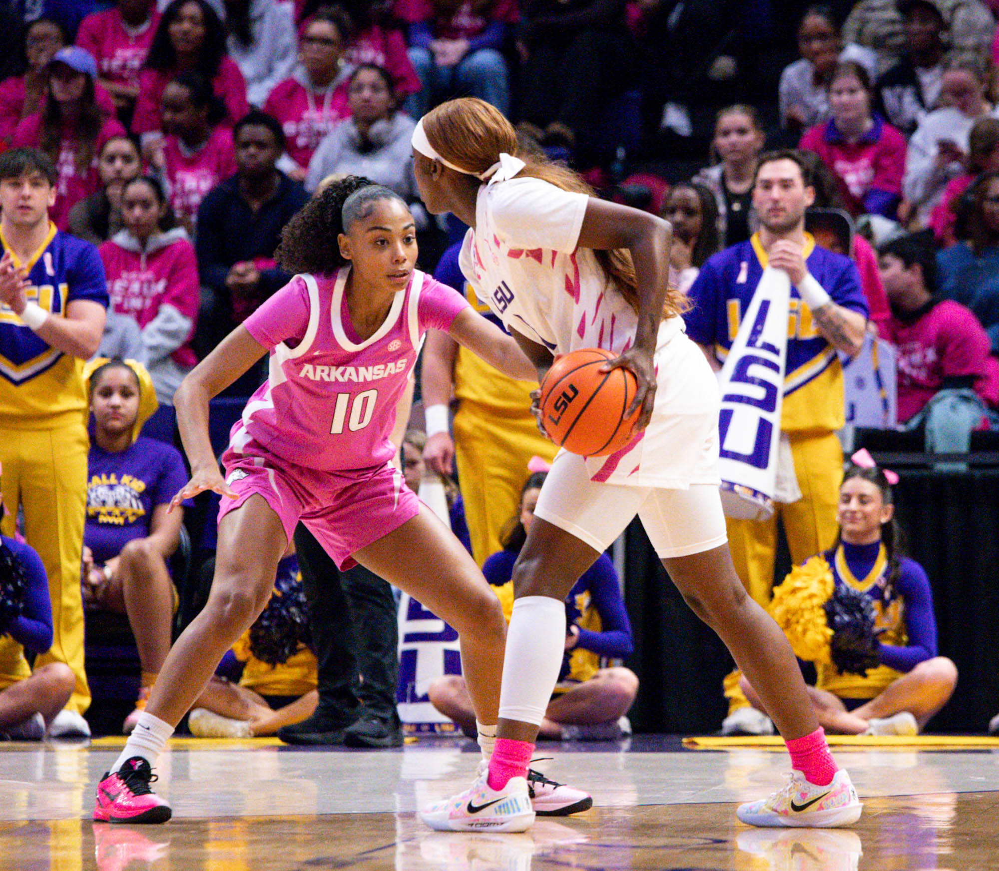 PHOTOS: LSU women's basketball defeats Arkansas