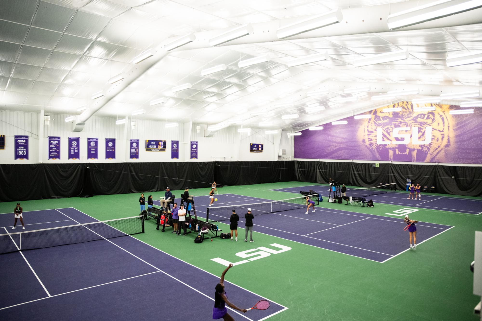 PHOTOS: LSU women's tennis crushes Tulane