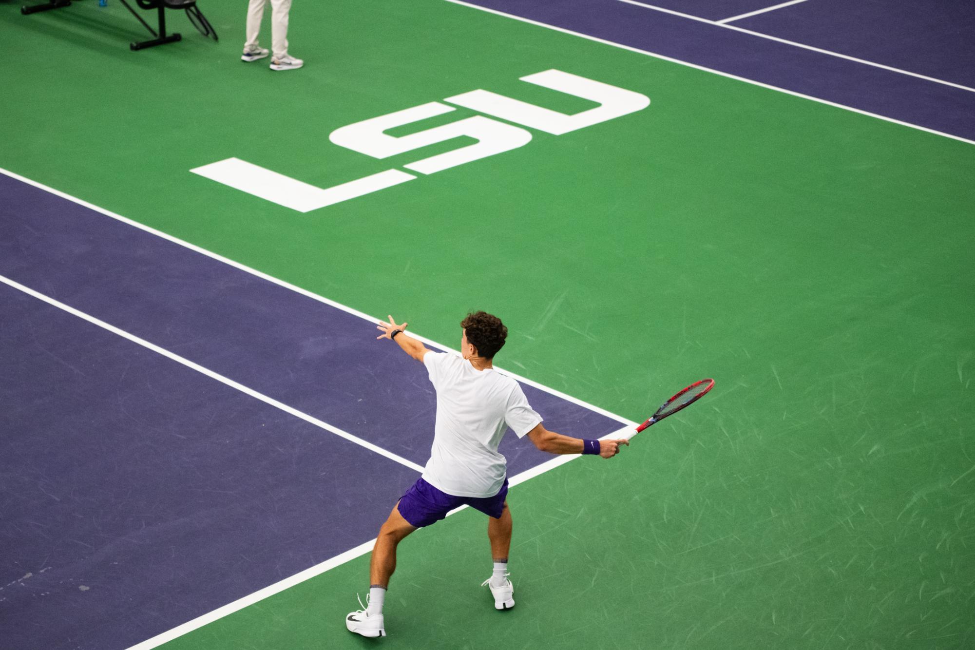 PHOTOS: LSU men's tennis defeats Tulane