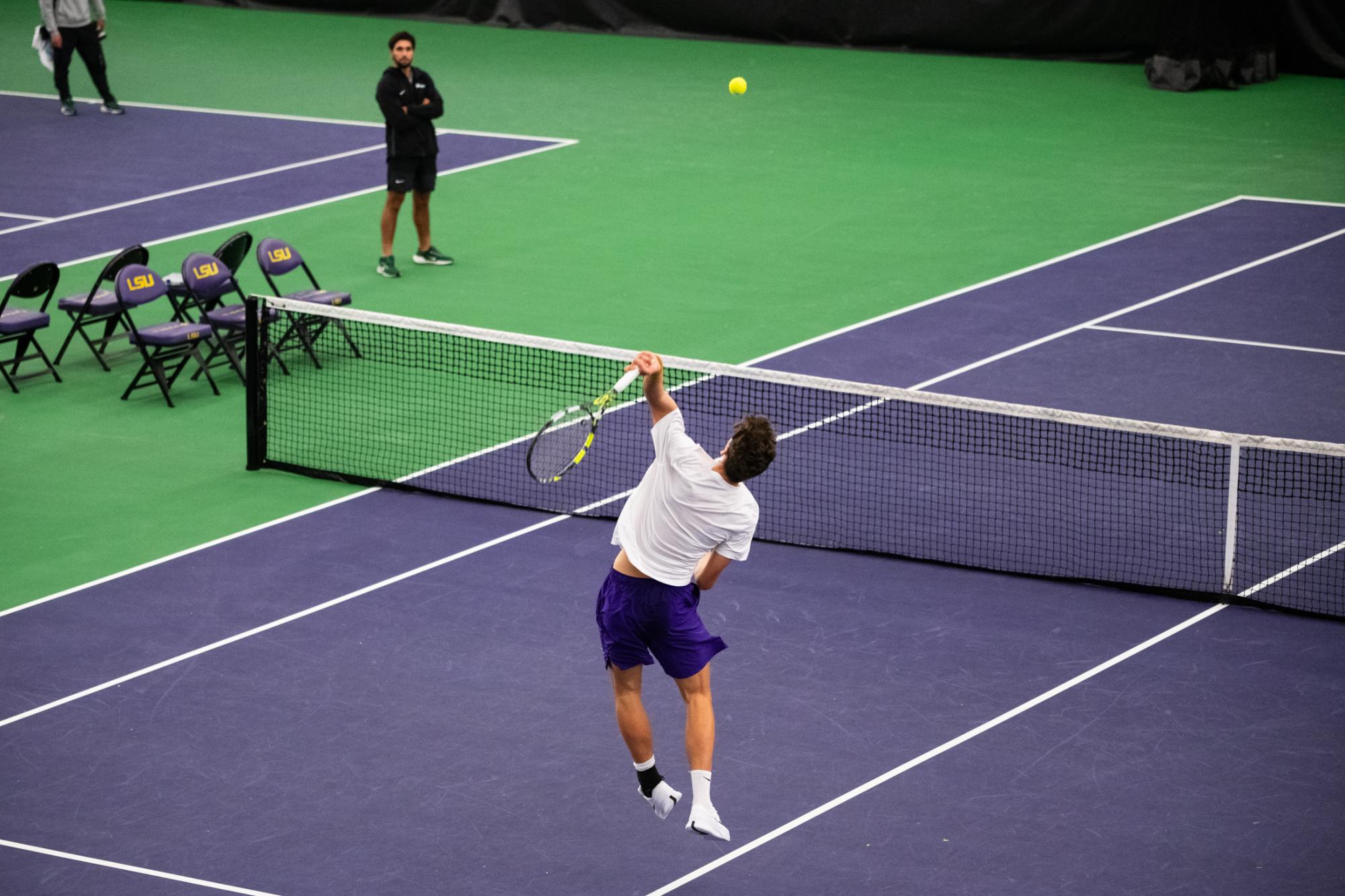 PHOTOS: LSU men's tennis defeats Tulane