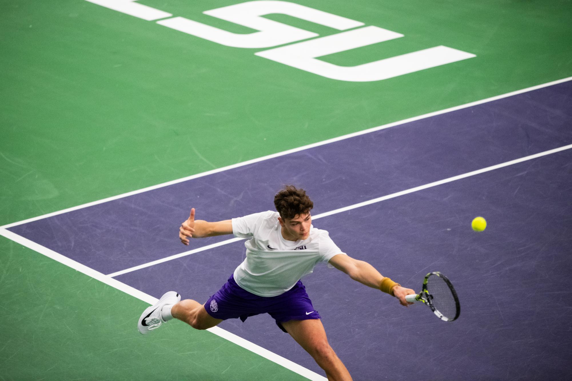 PHOTOS: LSU men's tennis defeats Tulane