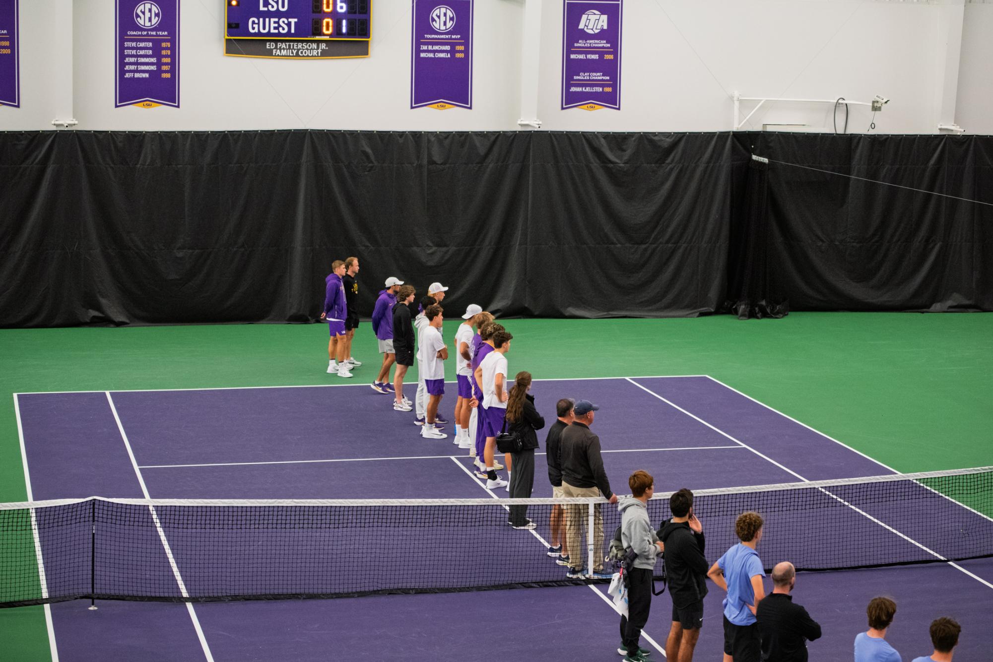 PHOTOS: LSU men's tennis defeats Tulane