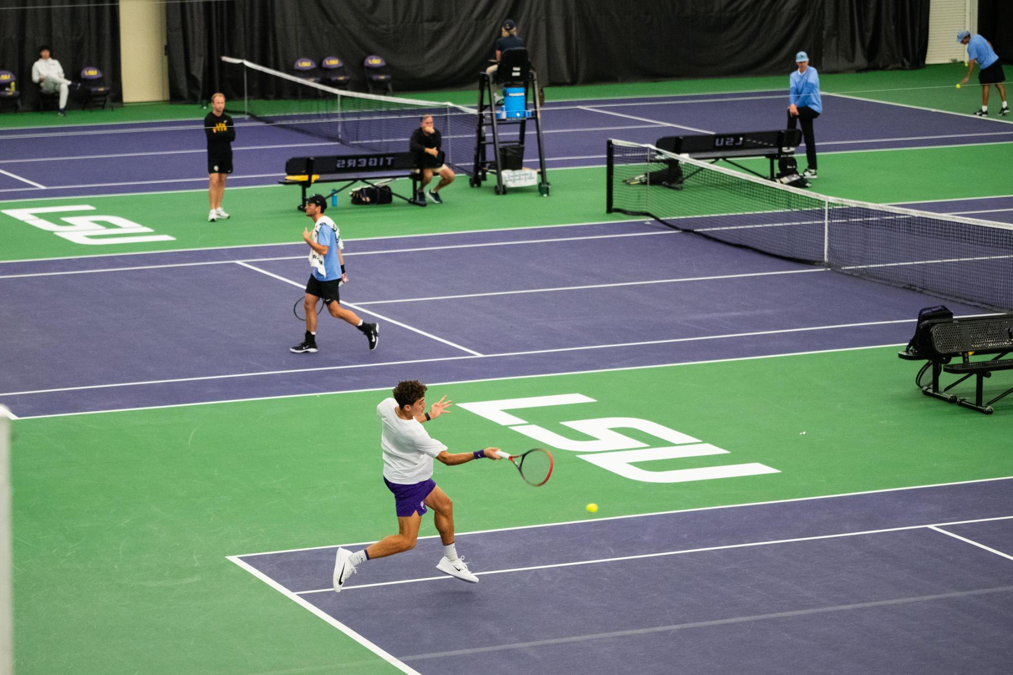 PHOTOS: LSU men's tennis defeats Tulane