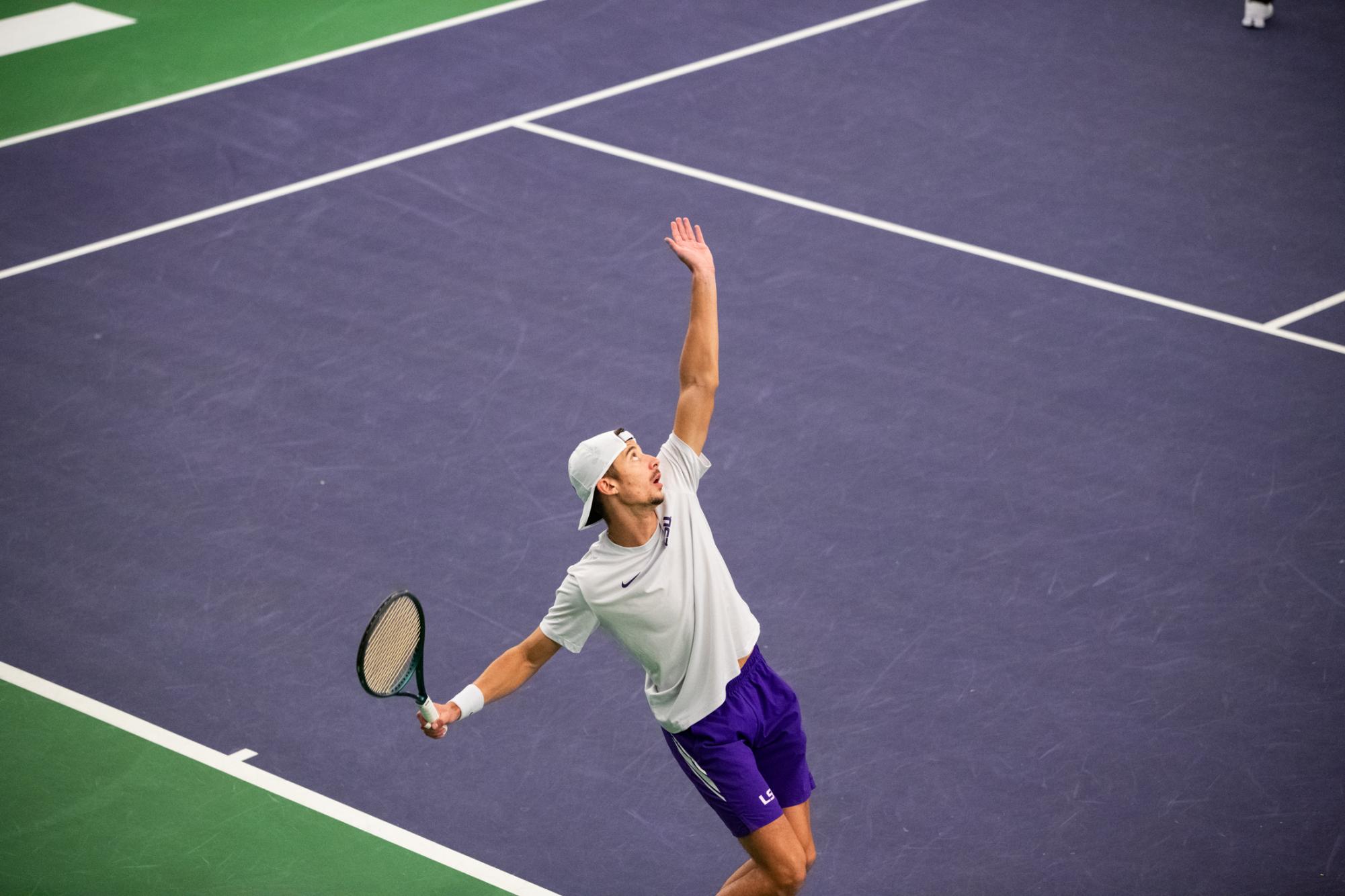PHOTOS: LSU men's tennis defeats Tulane