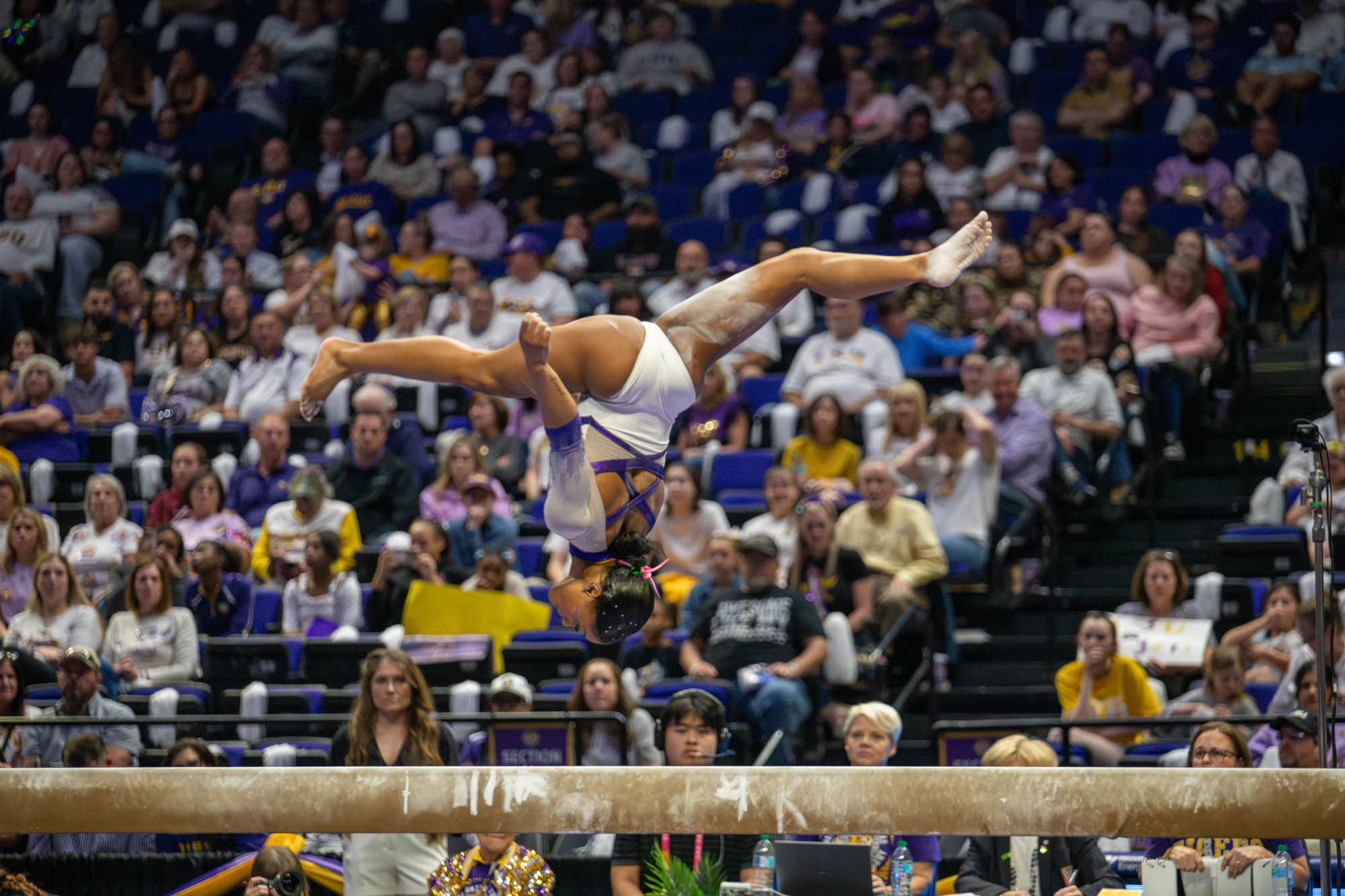 PHOTOS: LSU gymnastics dominates Auburn in SEC catfight