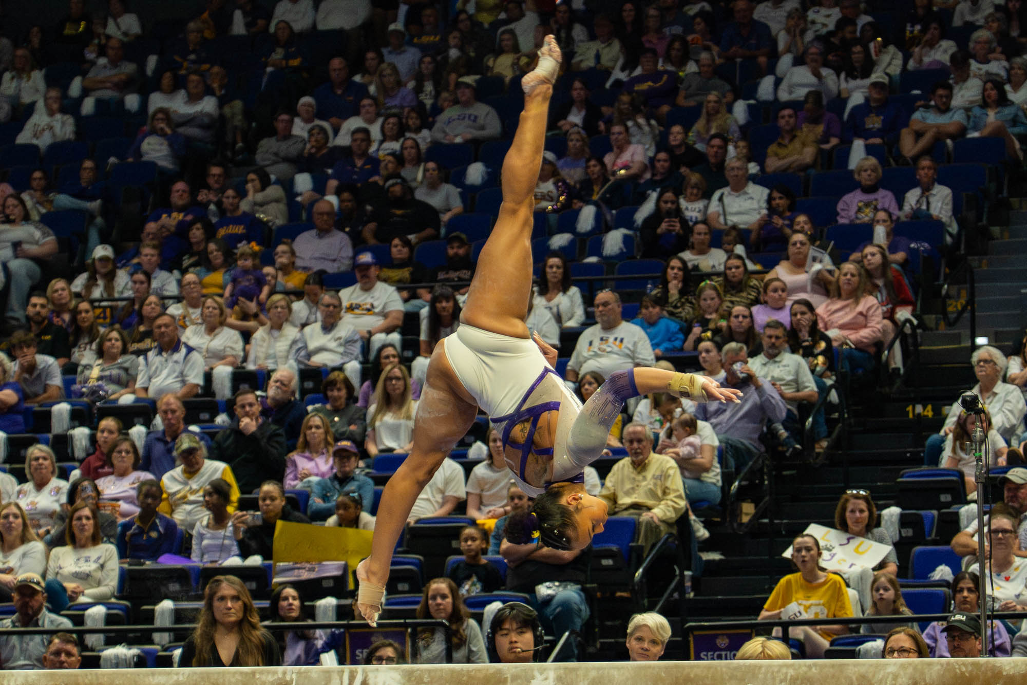 PHOTOS: LSU gymnastics dominates Auburn in SEC catfight