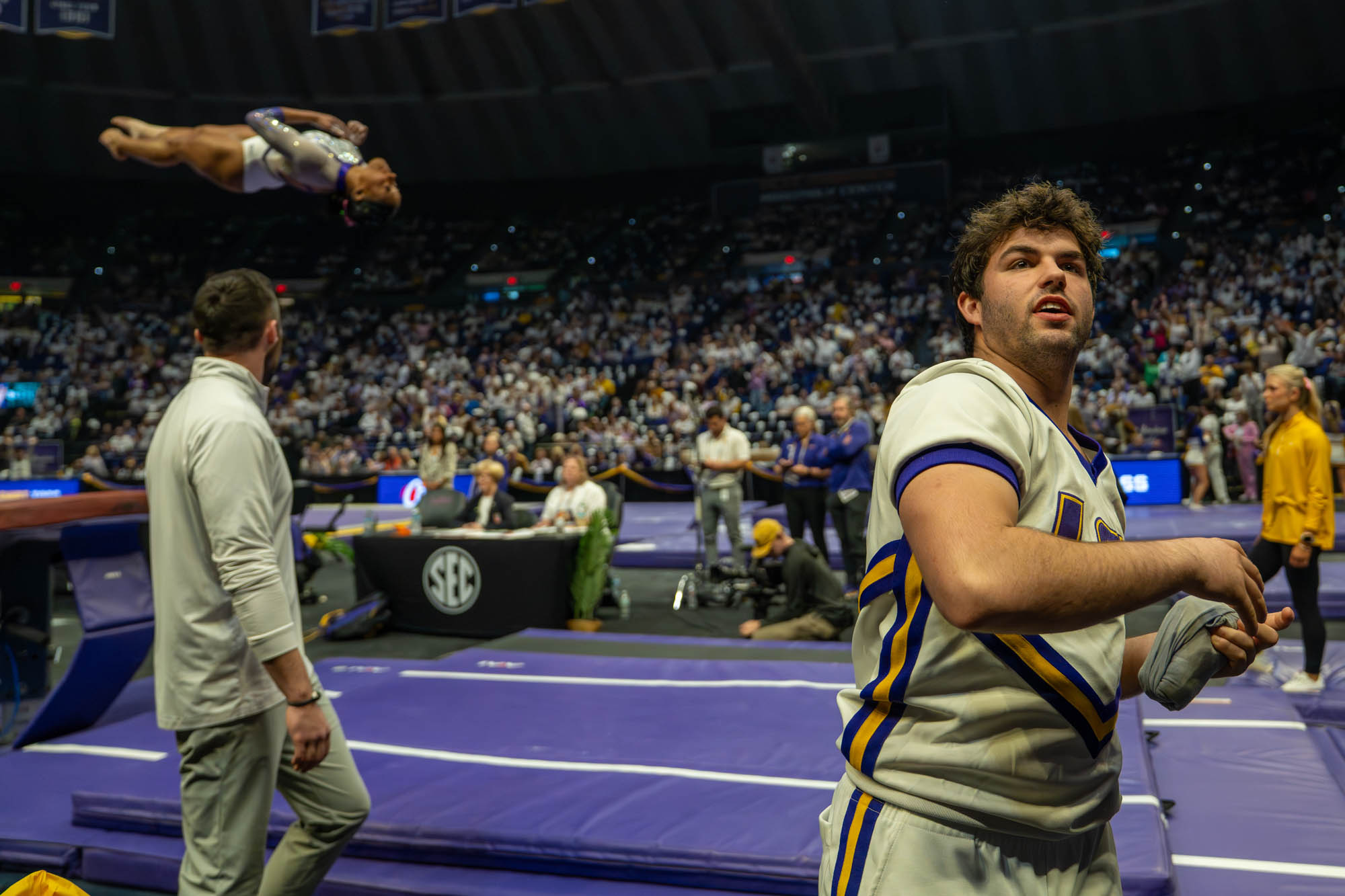 PHOTOS: LSU gymnastics dominates Auburn in SEC catfight