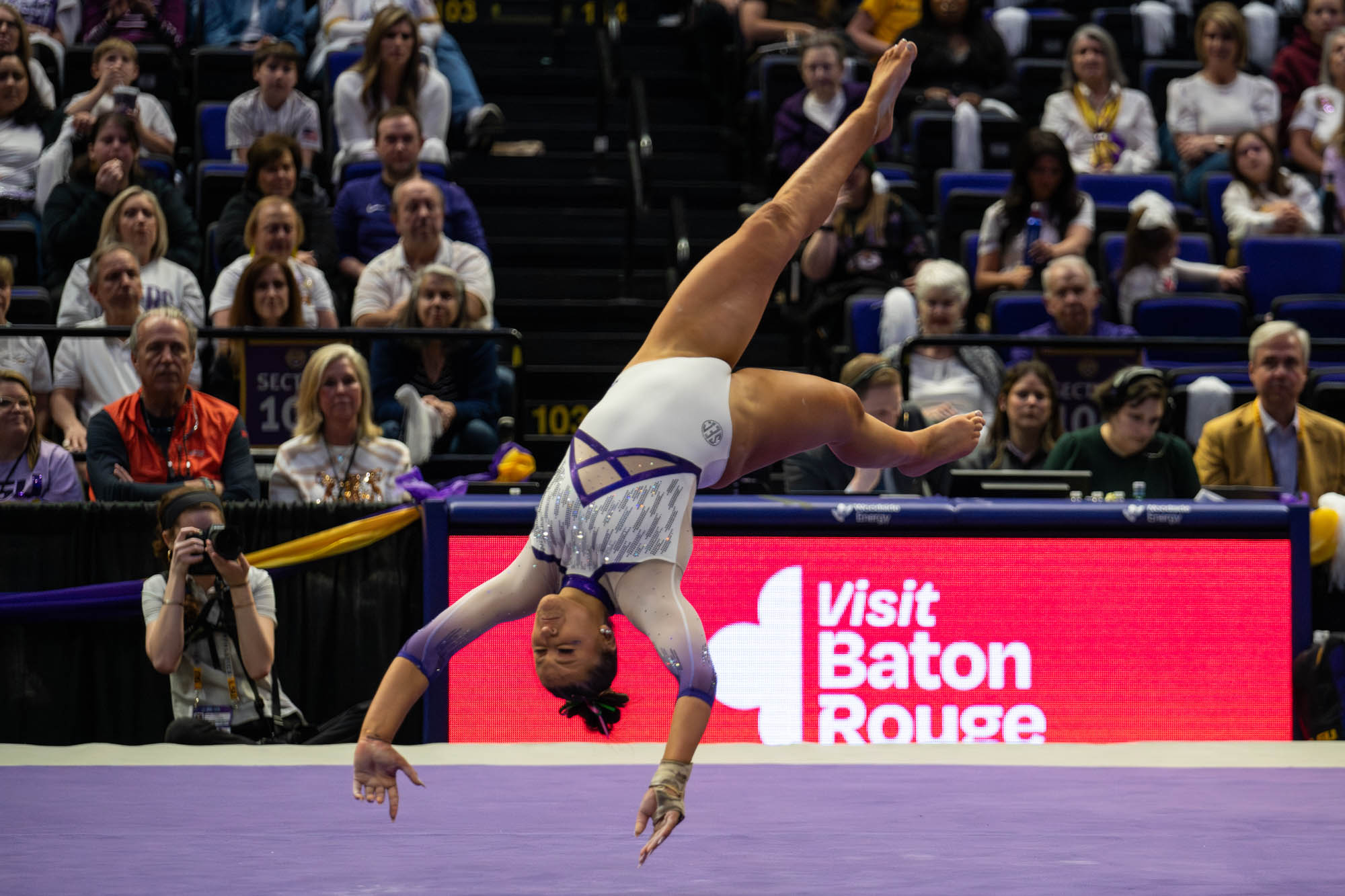 PHOTOS: LSU gymnastics dominates Auburn in SEC catfight