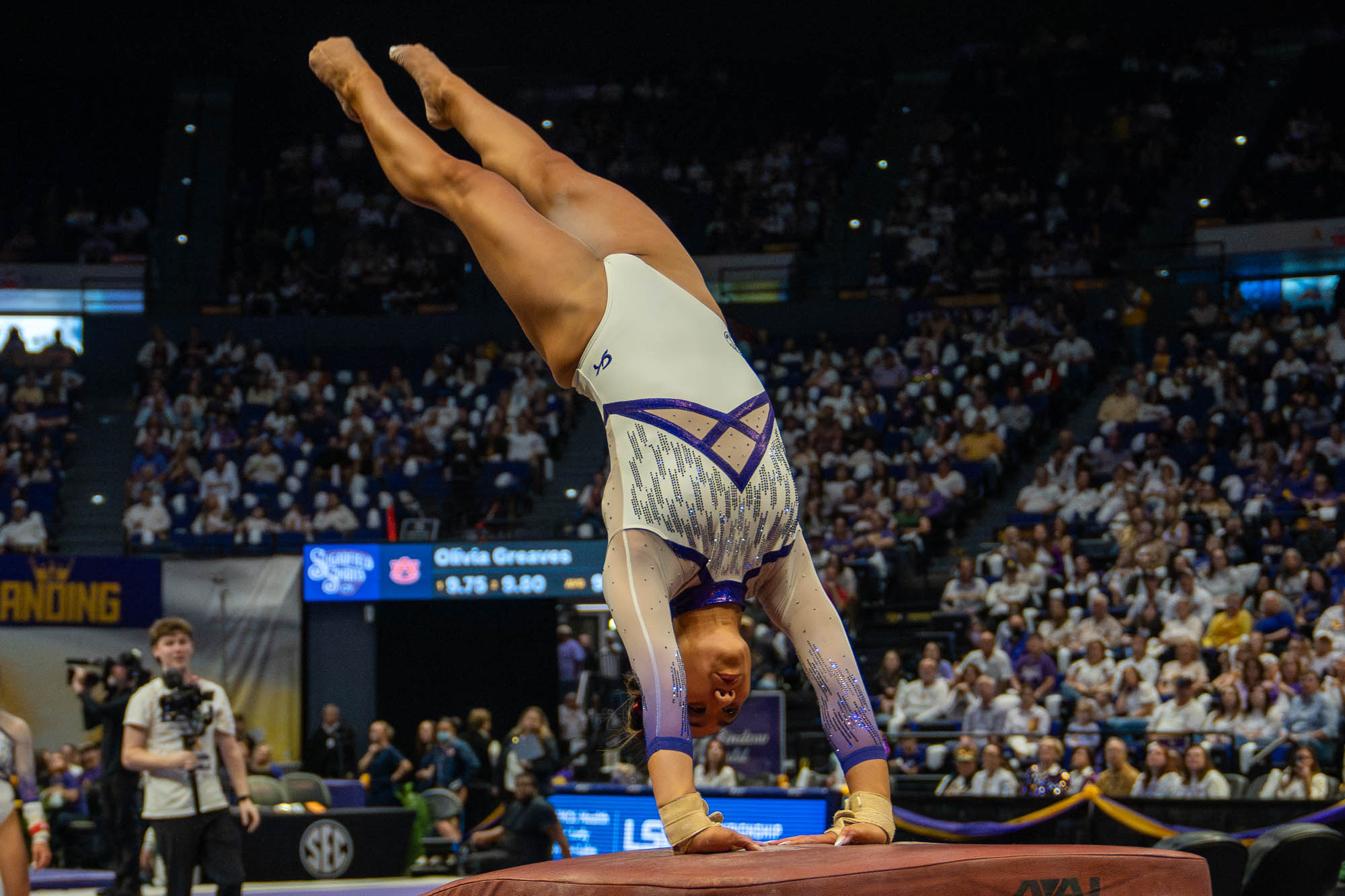 PHOTOS: LSU gymnastics dominates Auburn in SEC catfight