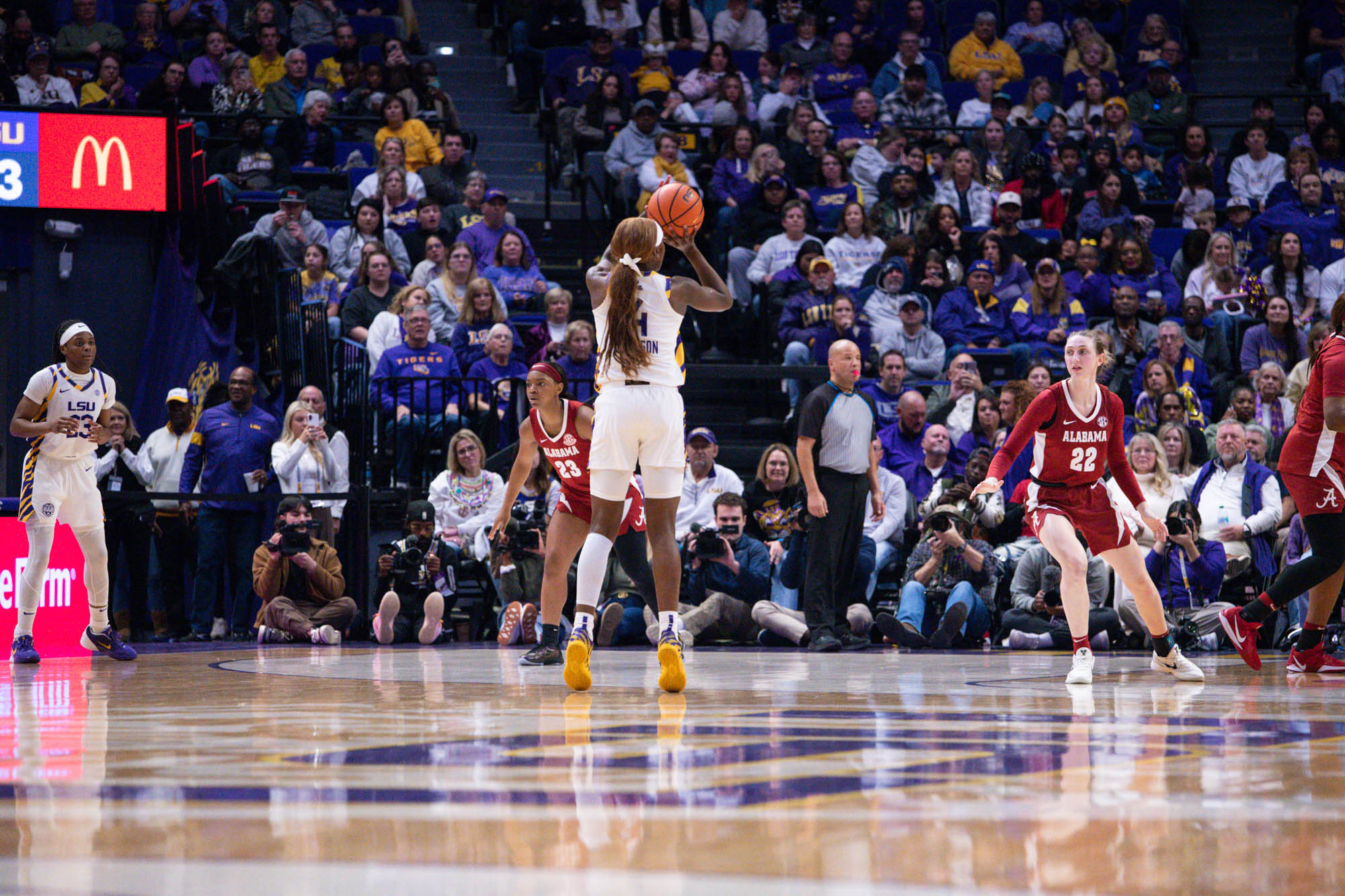 PHOTOS: LSU women's basketball dominates Alabama