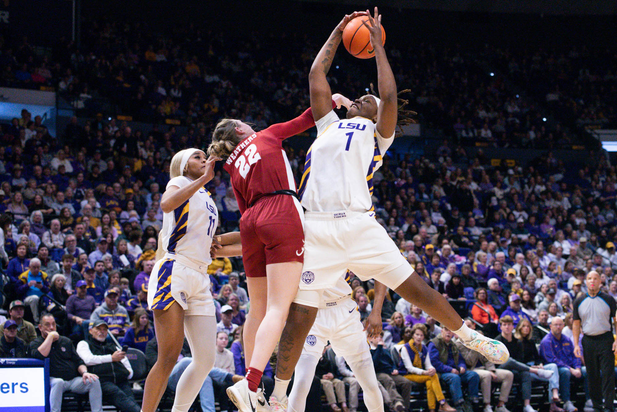 PHOTOS: LSU women's basketball dominates Alabama