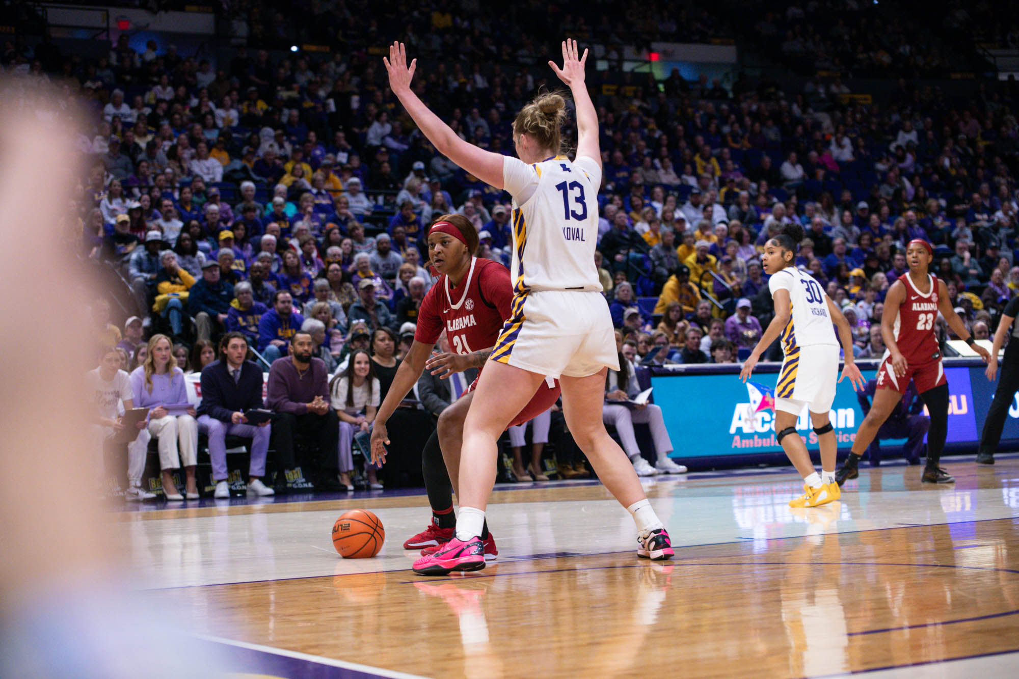 PHOTOS: LSU women's basketball dominates Alabama
