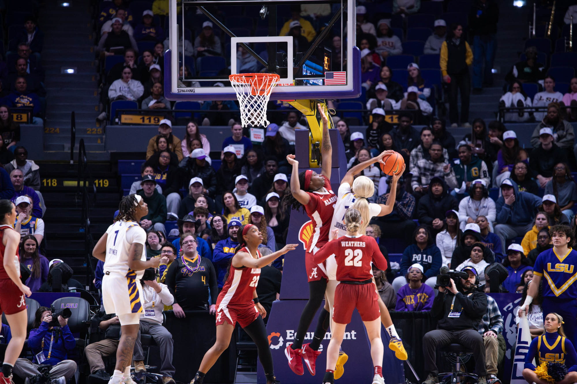 PHOTOS: LSU women's basketball dominates Alabama