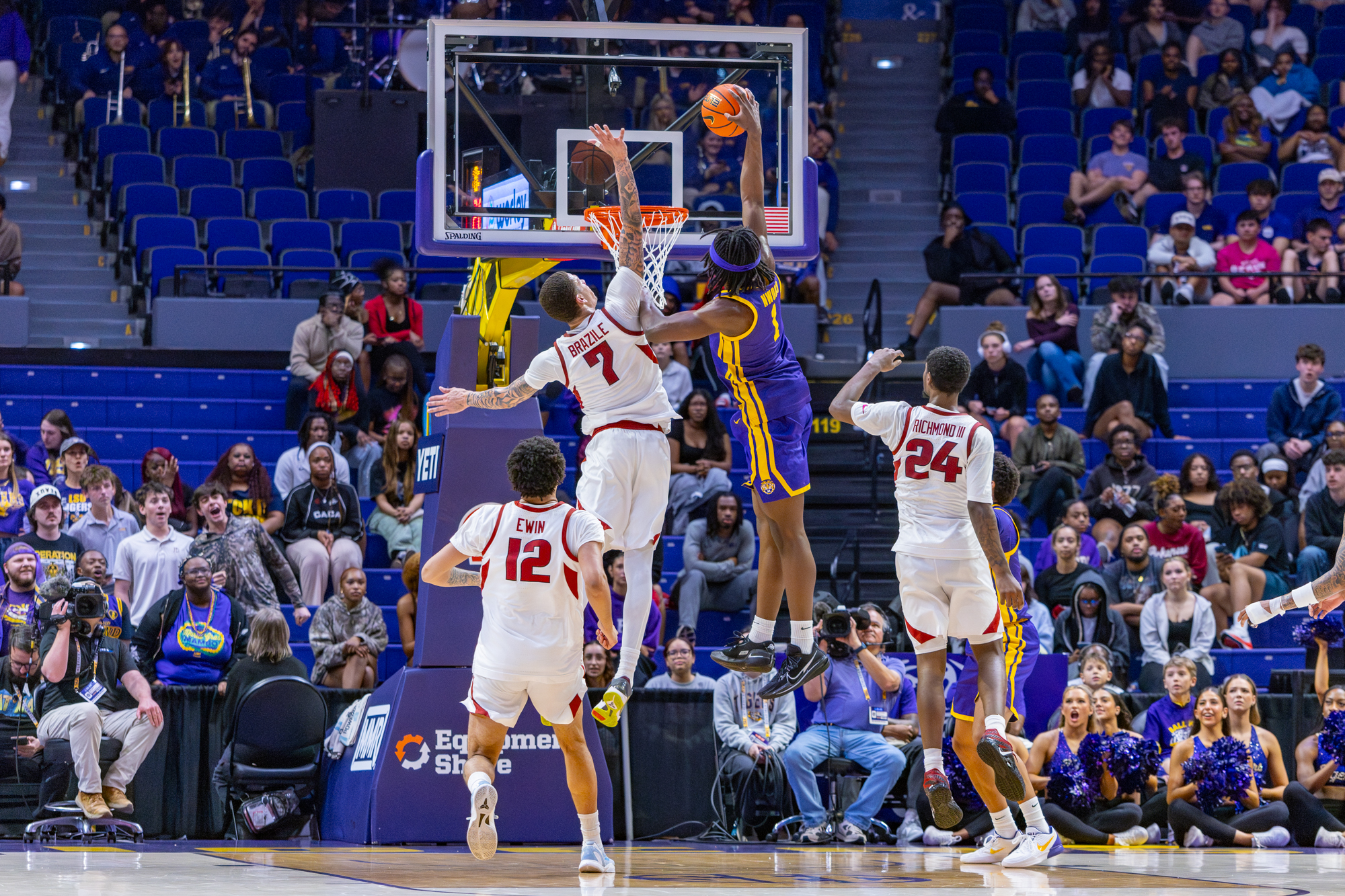 PHOTOS: LSU men's basketball crushed by Arkansas