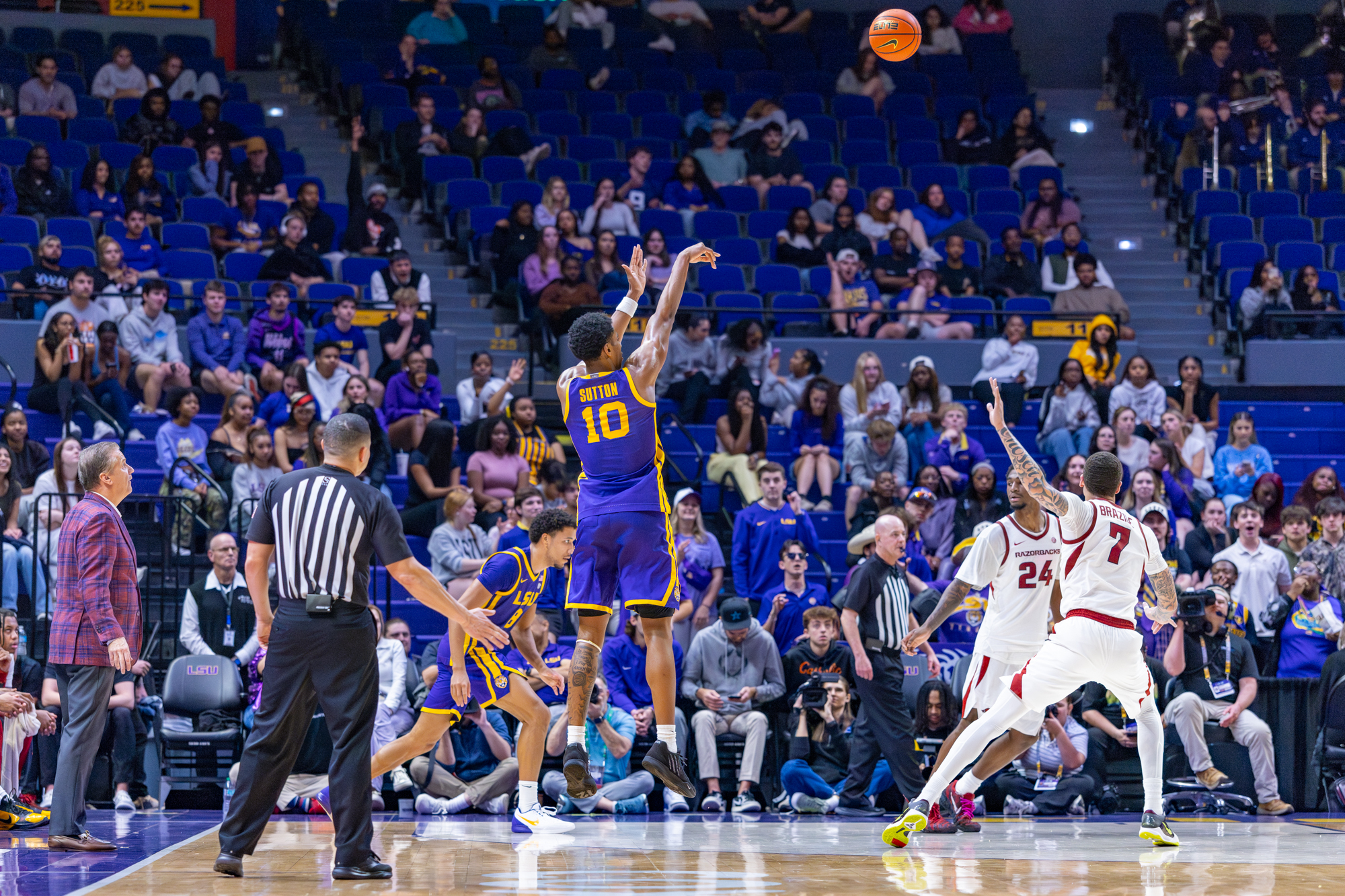 PHOTOS: LSU men's basketball crushed by Arkansas