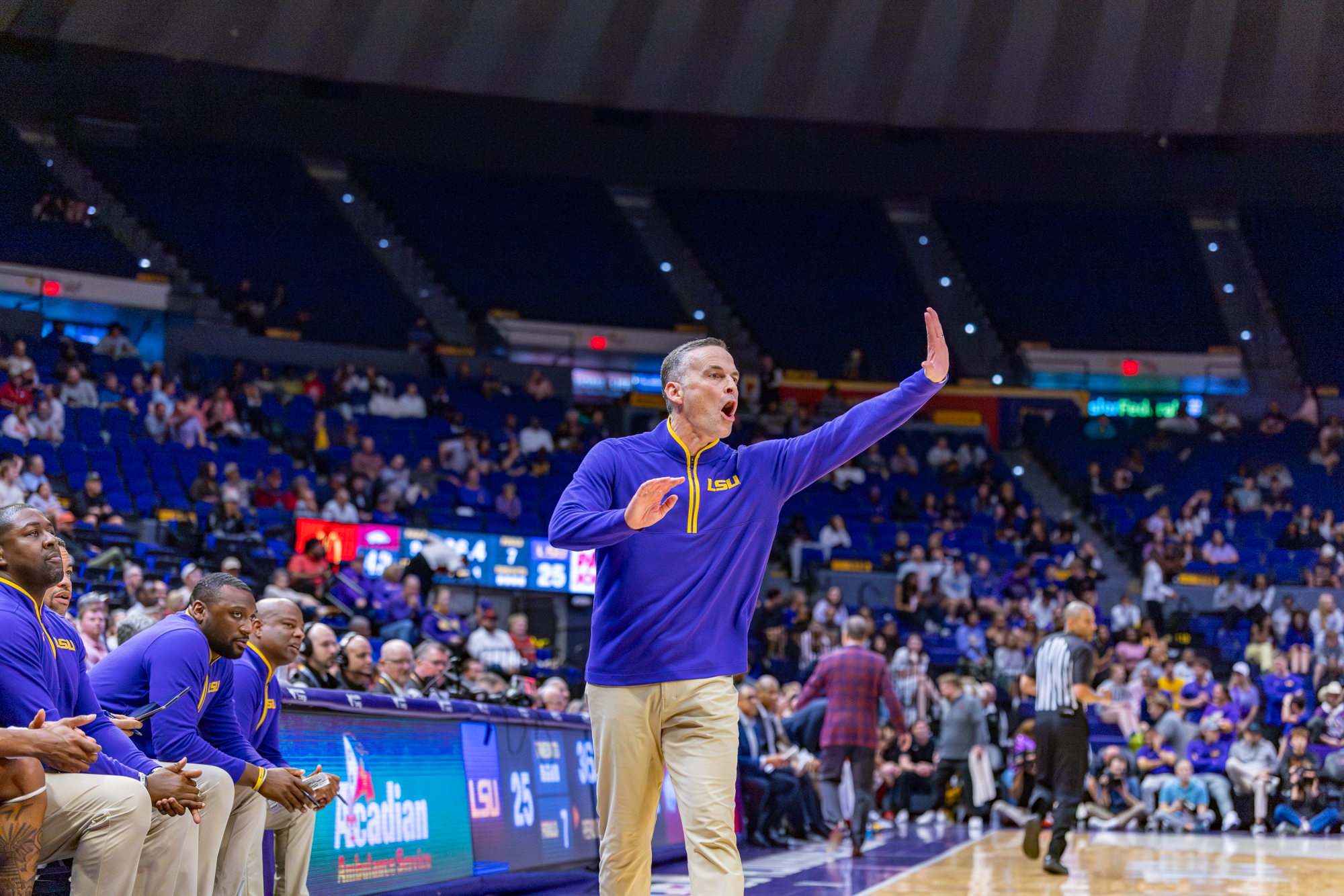 PHOTOS: LSU men's basketball crushed by Arkansas