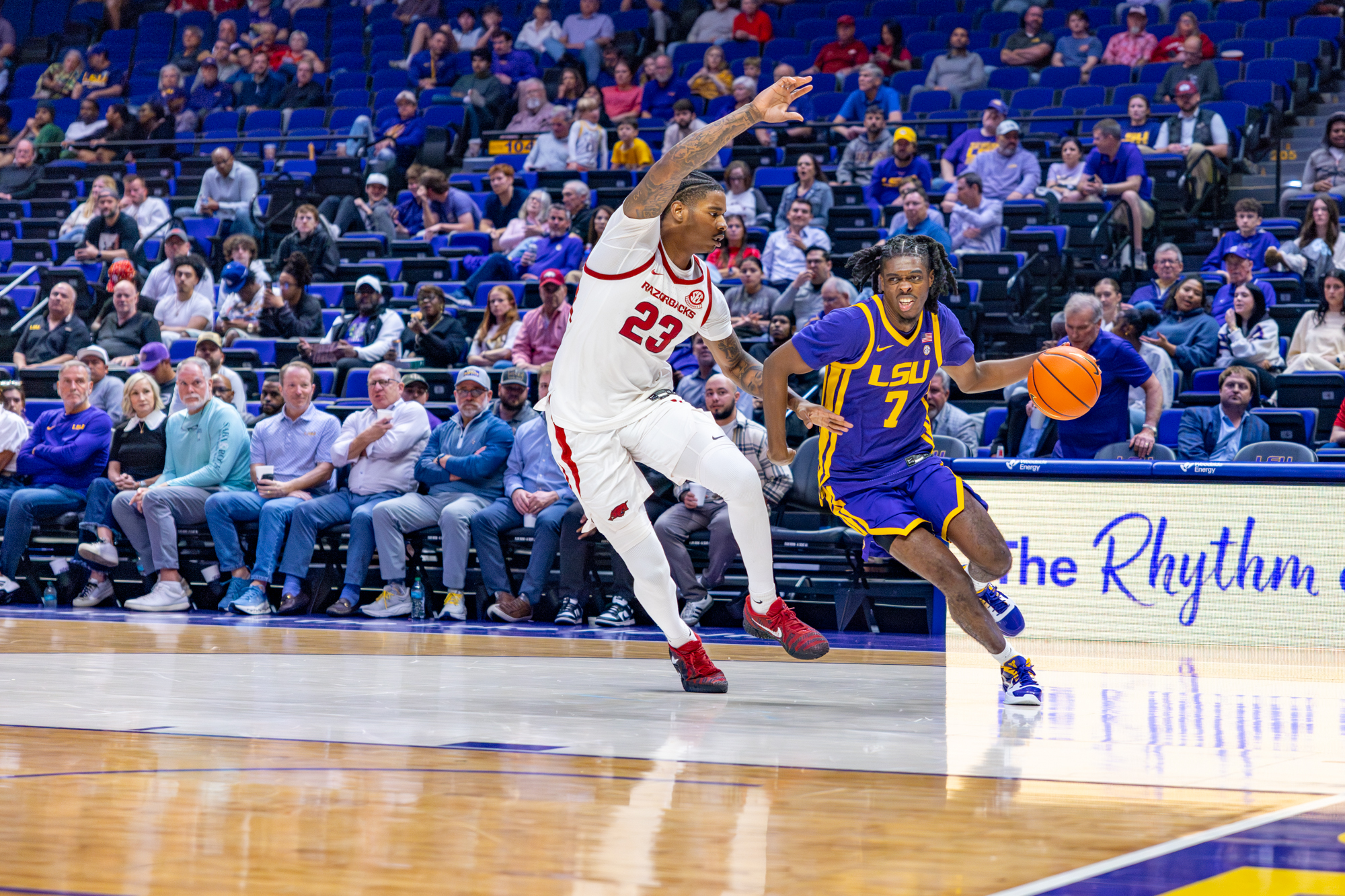 PHOTOS: LSU men's basketball crushed by Arkansas