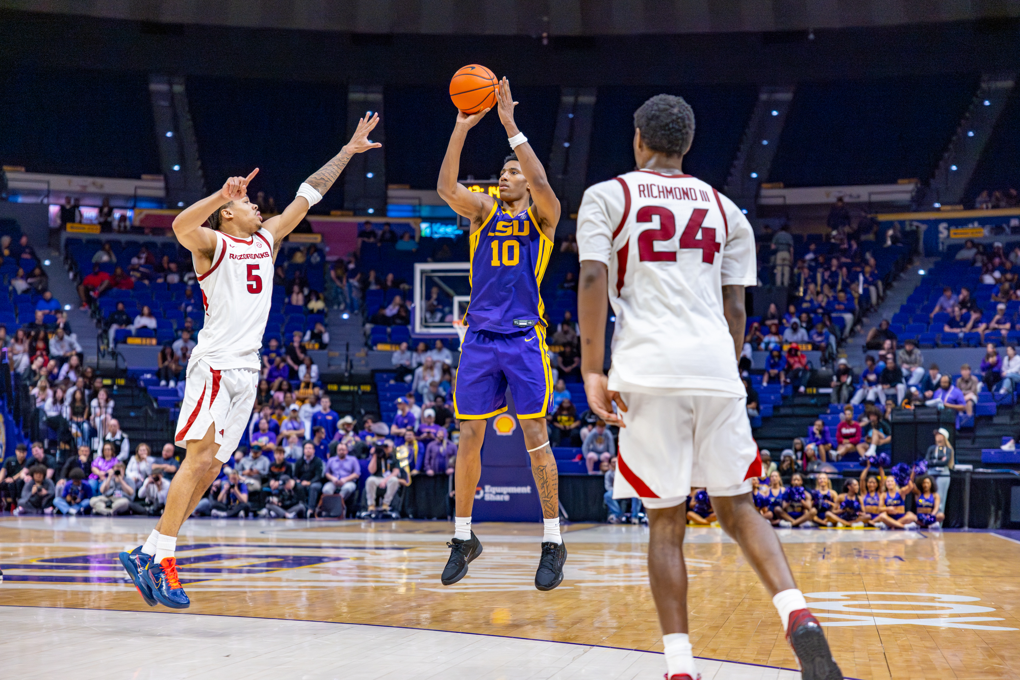 PHOTOS: LSU men's basketball crushed by Arkansas