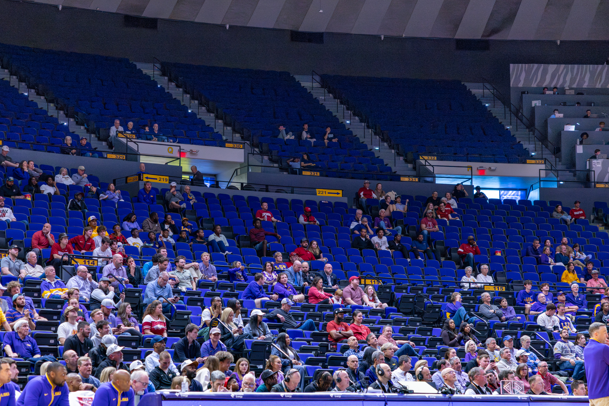 PHOTOS: LSU men's basketball crushed by Arkansas