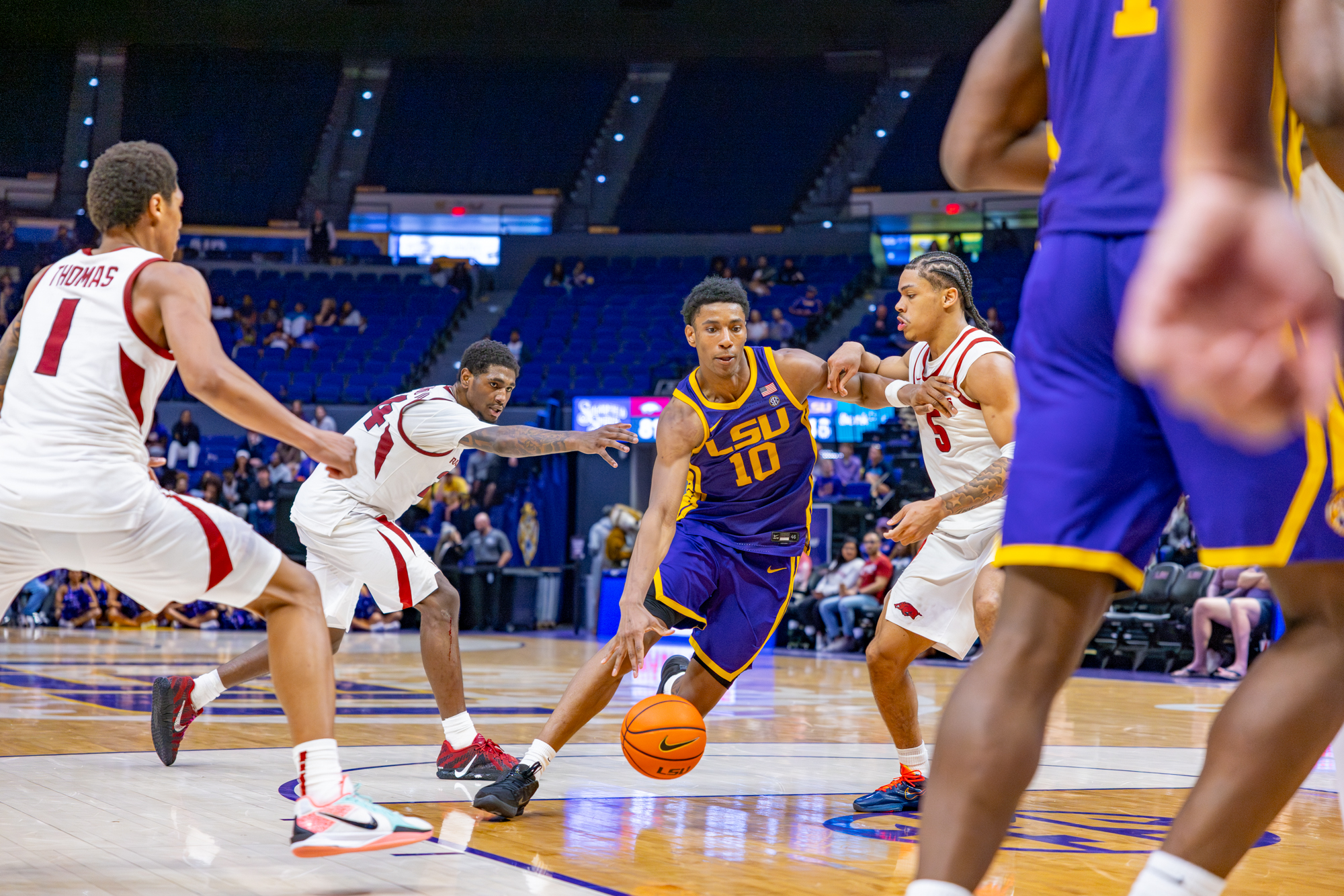 PHOTOS: LSU men's basketball crushed by Arkansas