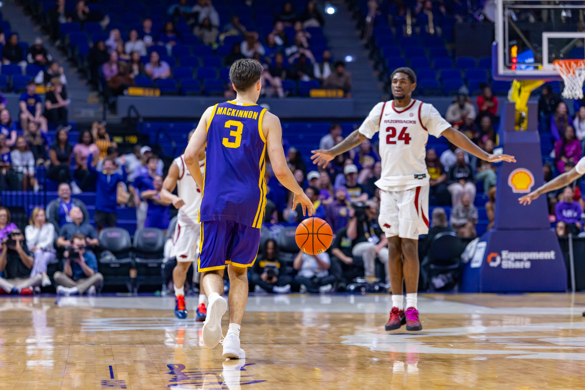 PHOTOS: LSU men's basketball crushed by Arkansas