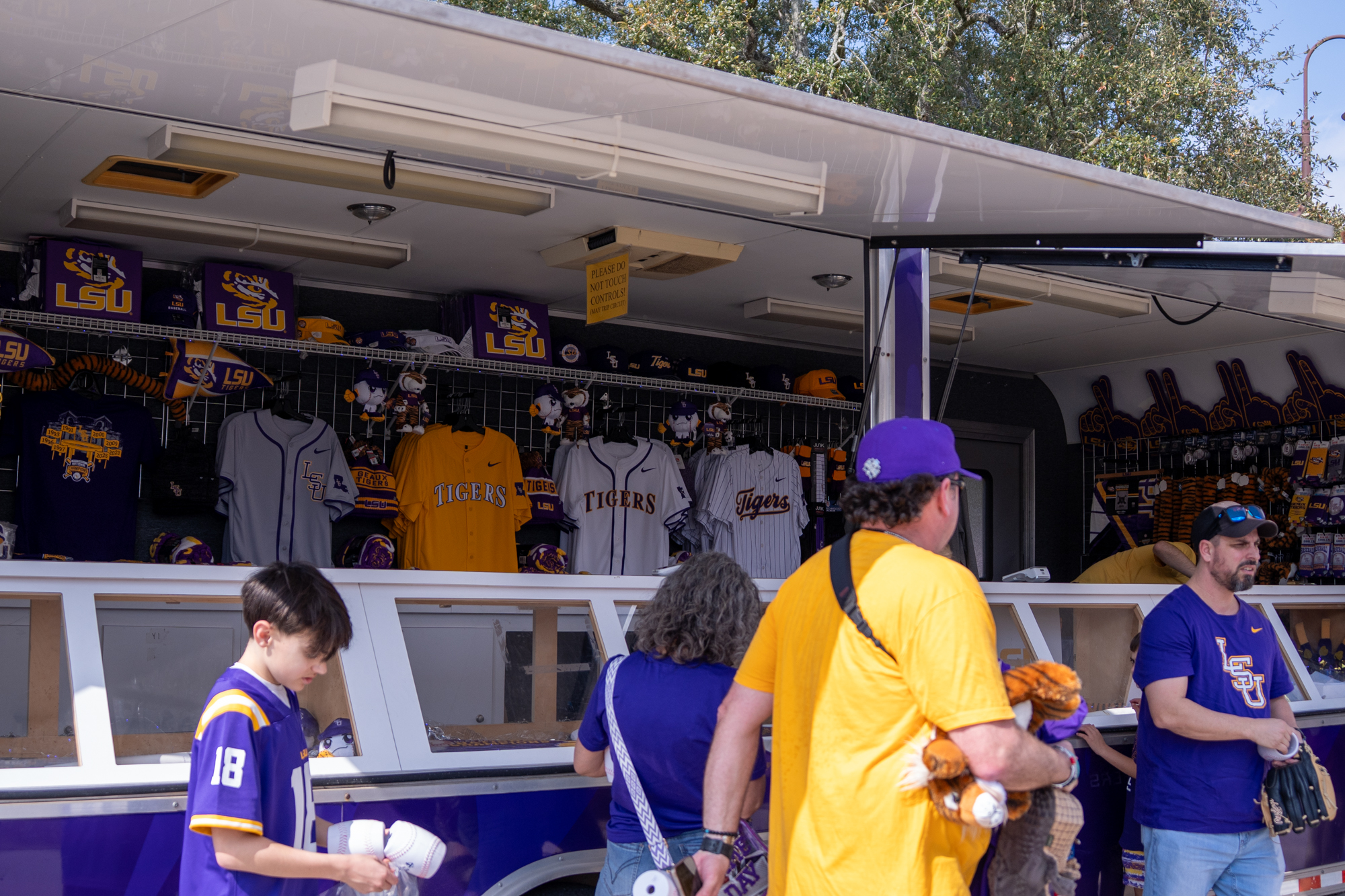 PHOTOS: LSU baseball hosts fan fest on opening day