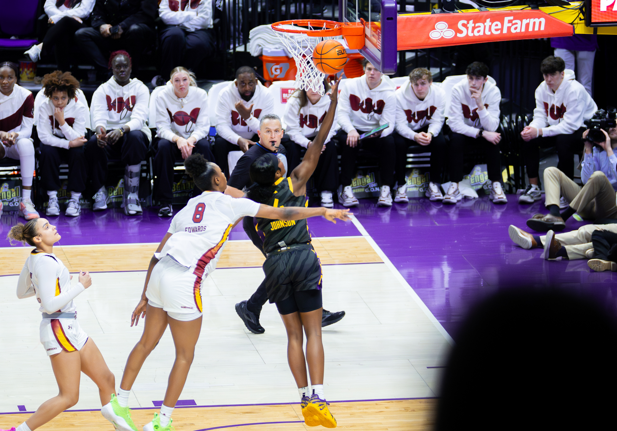 PHOTOS: LSU women's basketball suffers loss to rival South Carolina