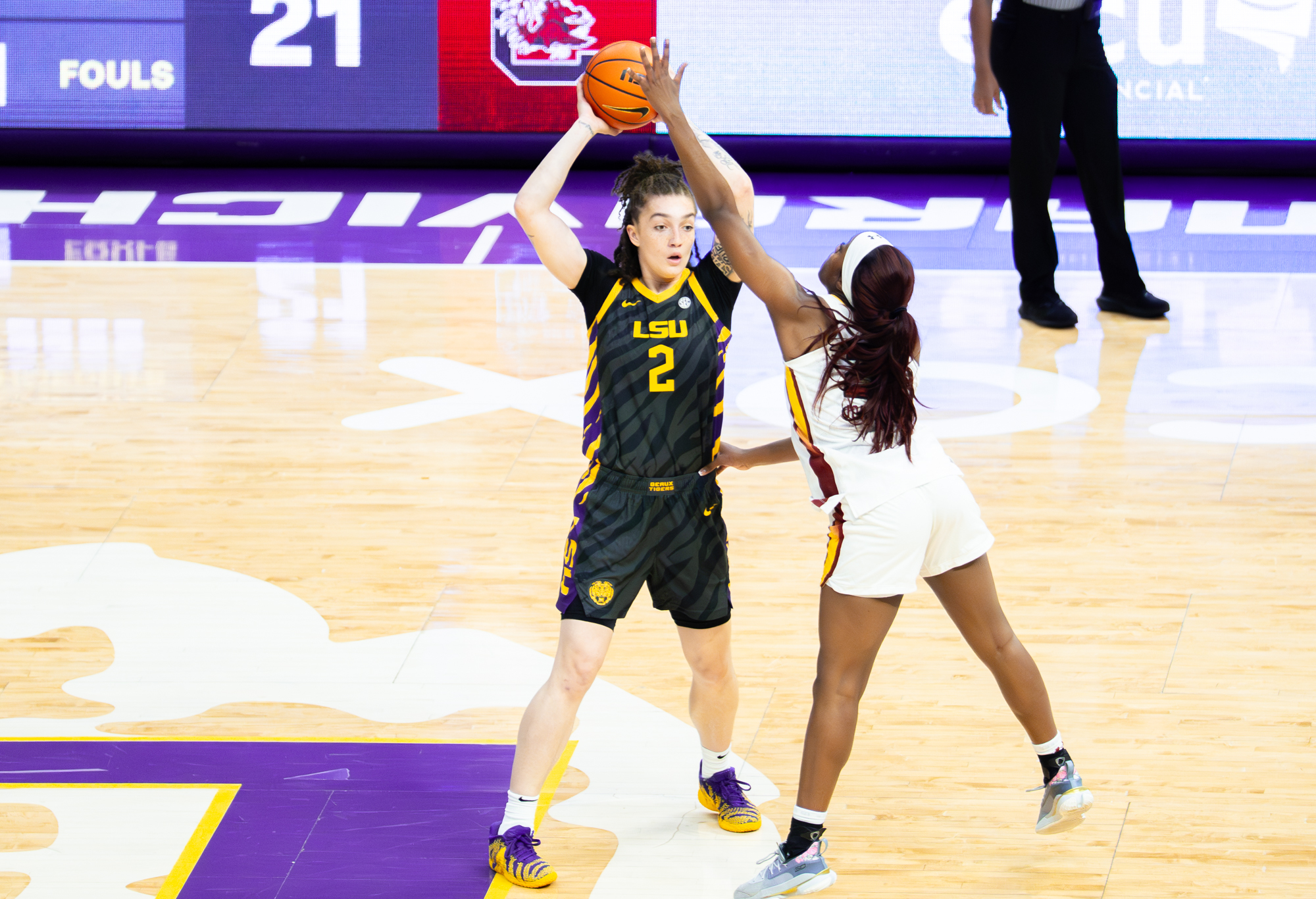 PHOTOS: LSU women's basketball suffers loss to rival South Carolina