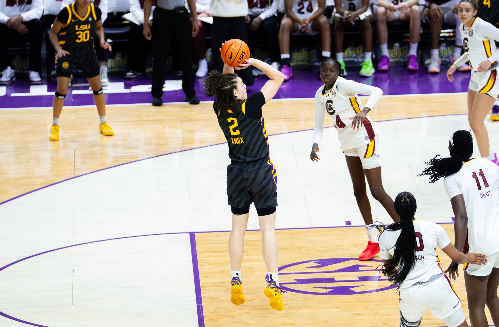 PHOTOS: LSU women's basketball suffers loss to rival South Carolina
