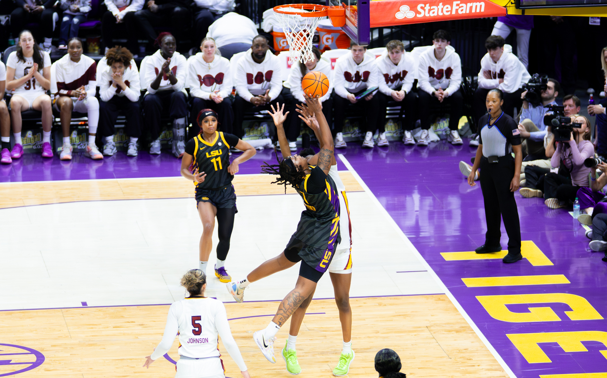 PHOTOS: LSU women's basketball suffers loss to rival South Carolina