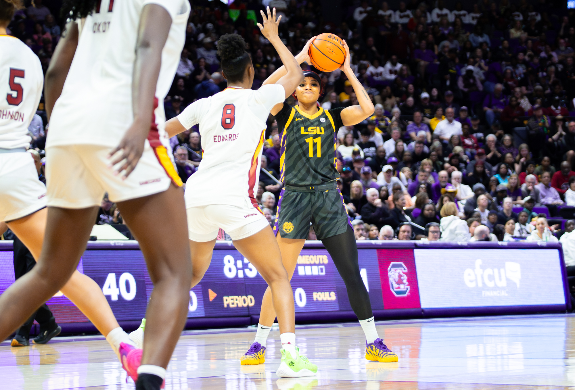 PHOTOS: LSU women's basketball suffers loss to rival South Carolina