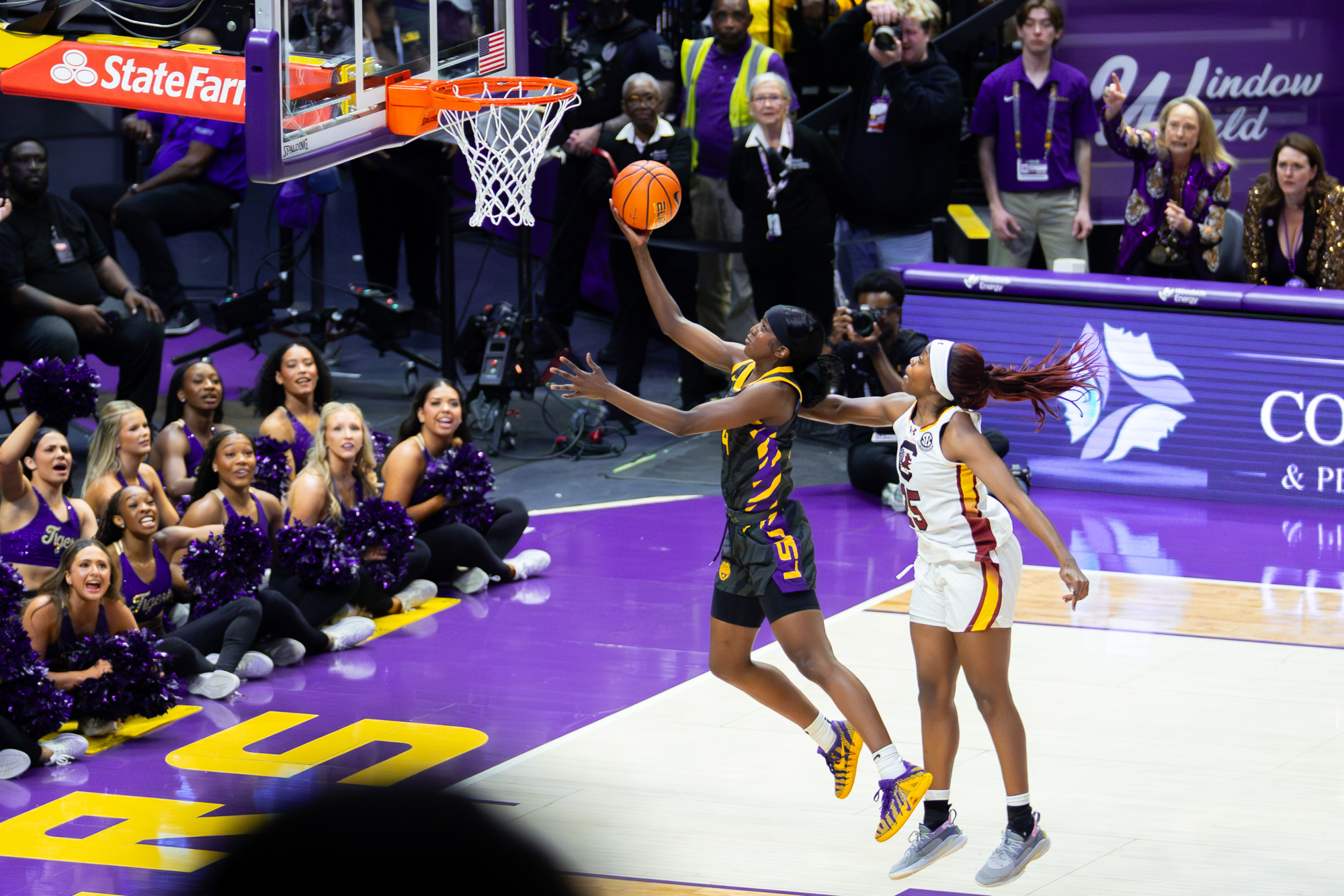 PHOTOS: LSU women's basketball suffers loss to rival South Carolina