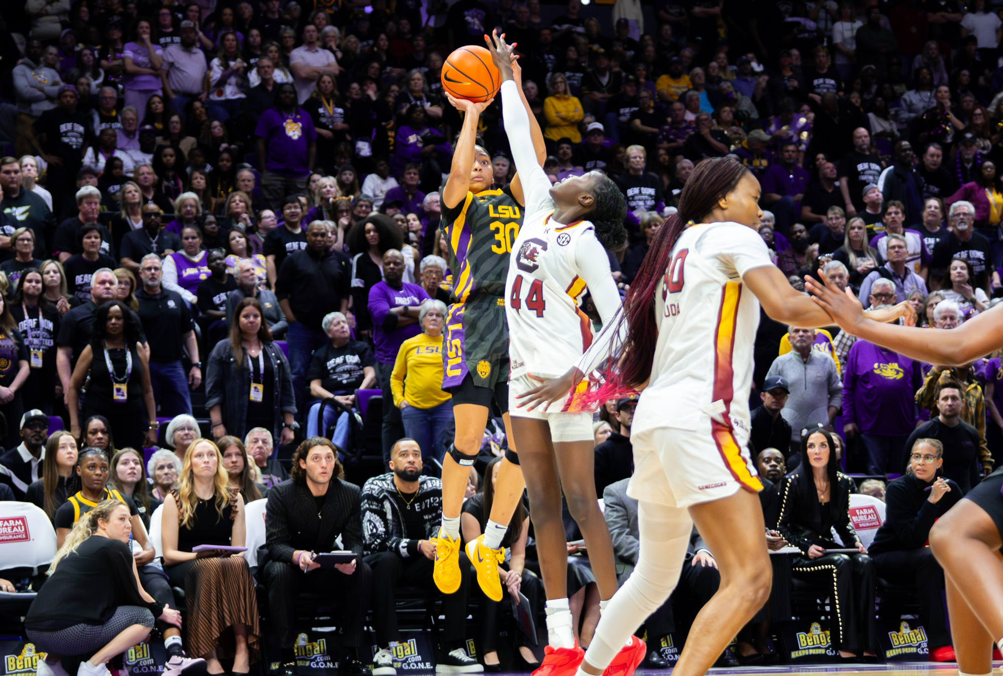 PHOTOS: LSU women's basketball suffers loss to rival South Carolina