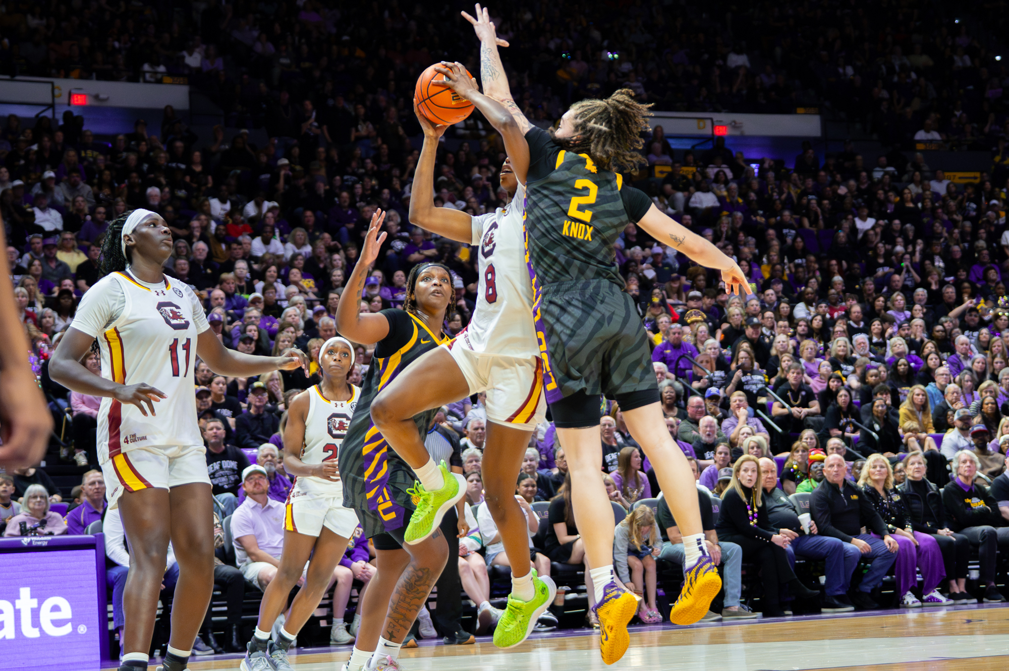 PHOTOS: LSU women's basketball suffers loss to rival South Carolina