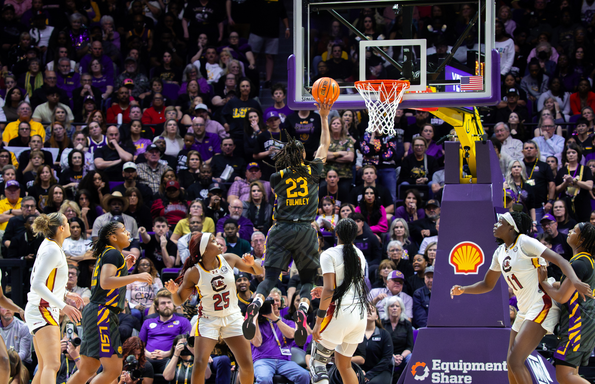 PHOTOS: LSU women's basketball suffers loss to rival South Carolina
