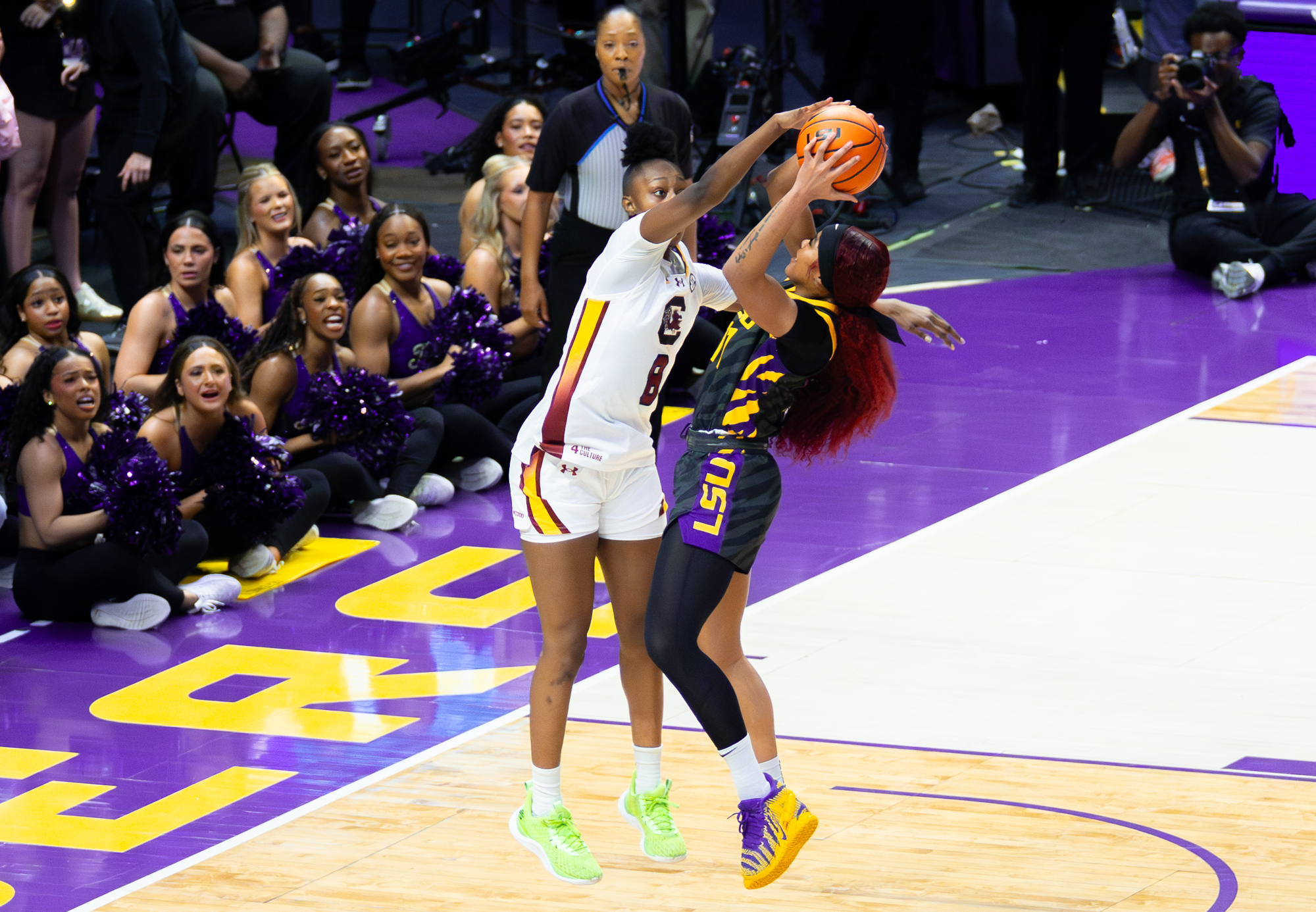 PHOTOS: LSU women's basketball suffers loss to rival South Carolina