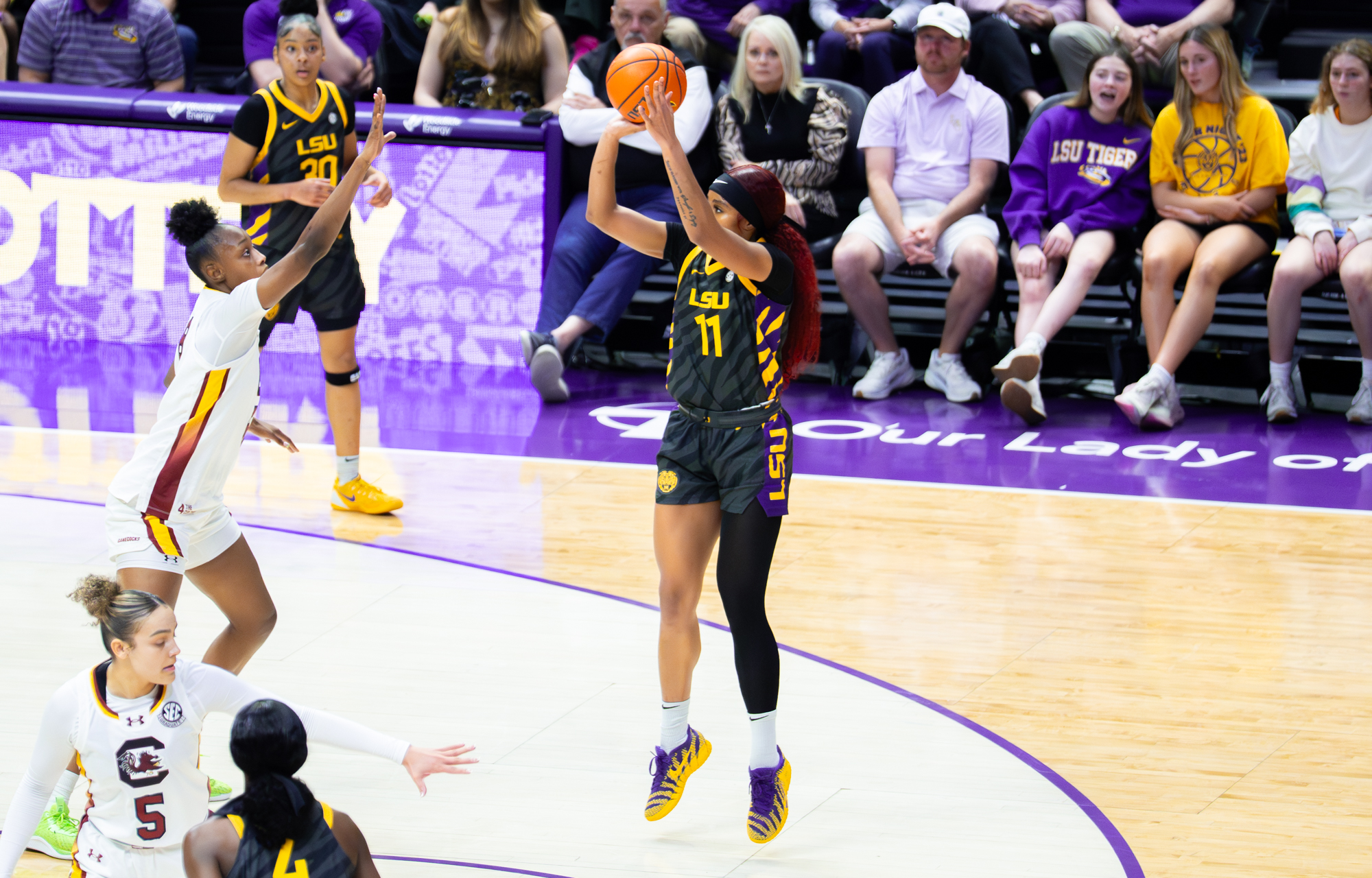 PHOTOS: LSU women's basketball suffers loss to rival South Carolina