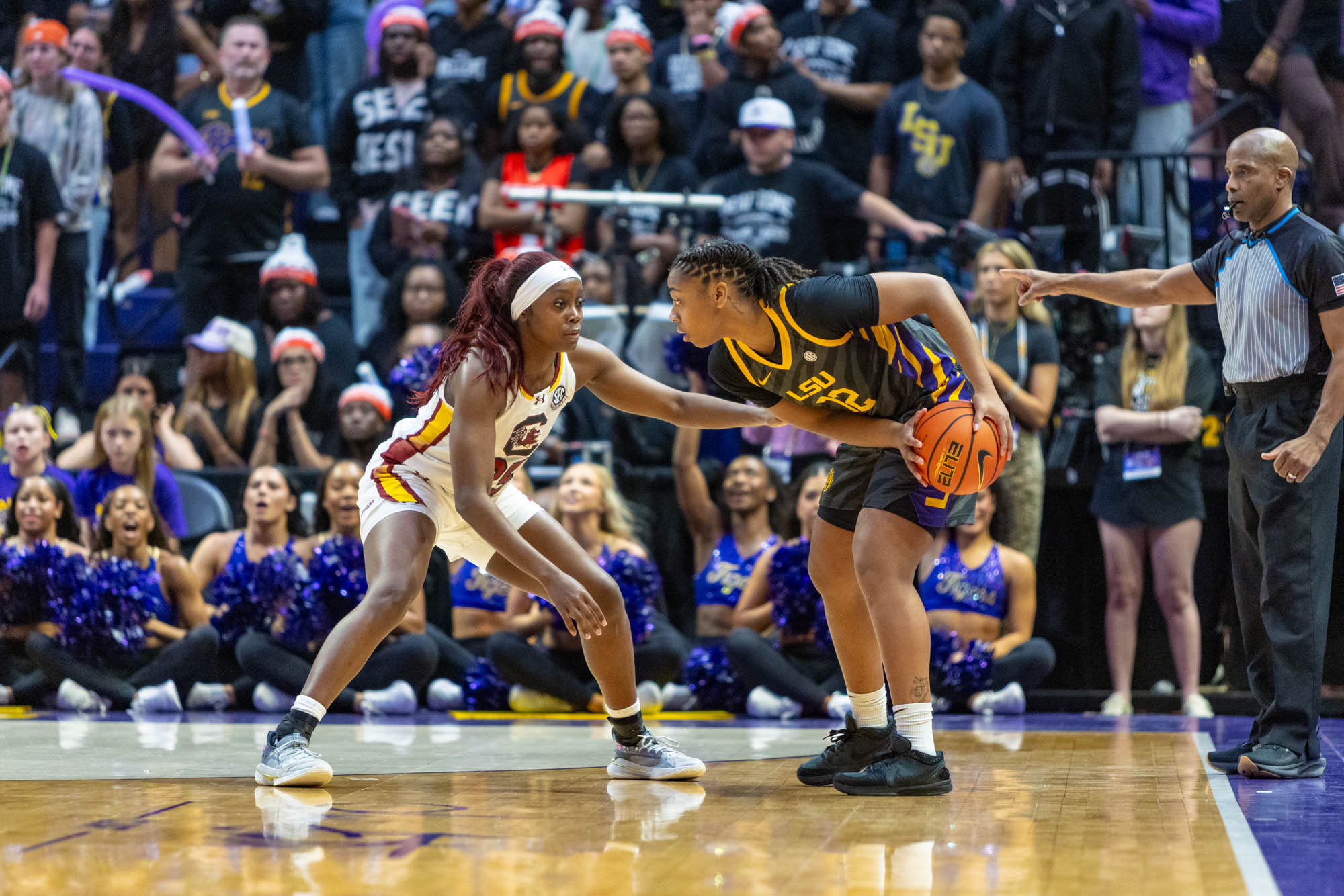 PHOTOS: LSU women's basketball suffers loss to rival South Carolina