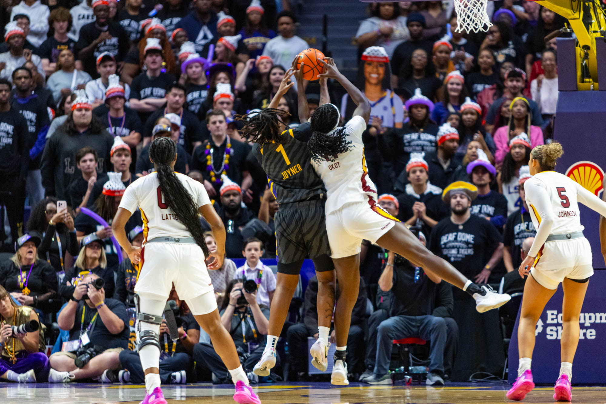 PHOTOS: LSU women's basketball suffers loss to rival South Carolina