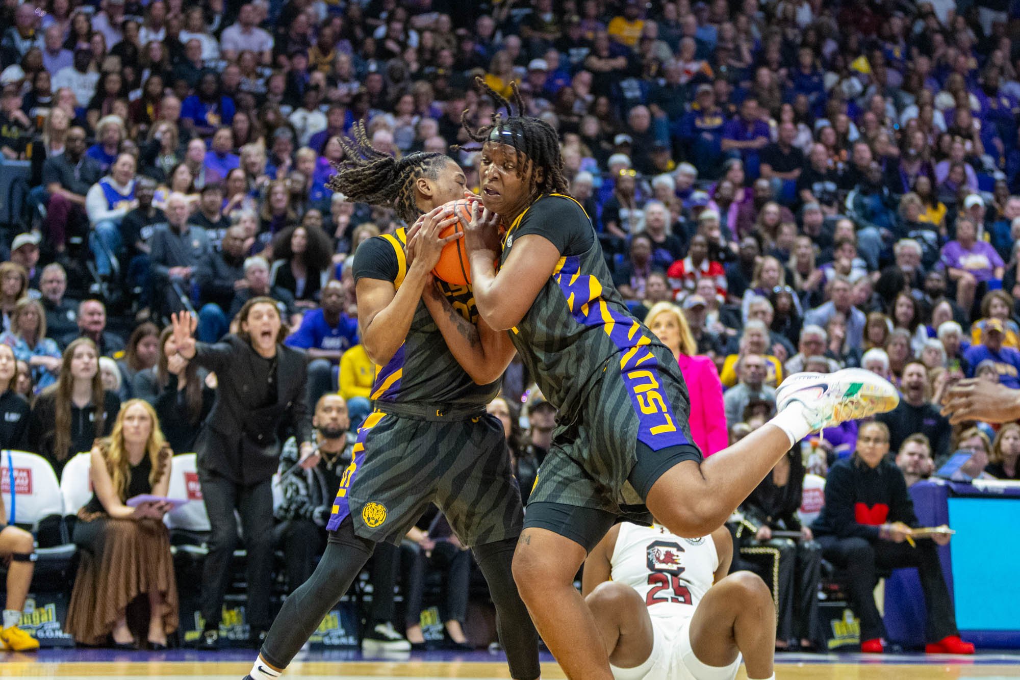 PHOTOS: LSU women's basketball suffers loss to rival South Carolina