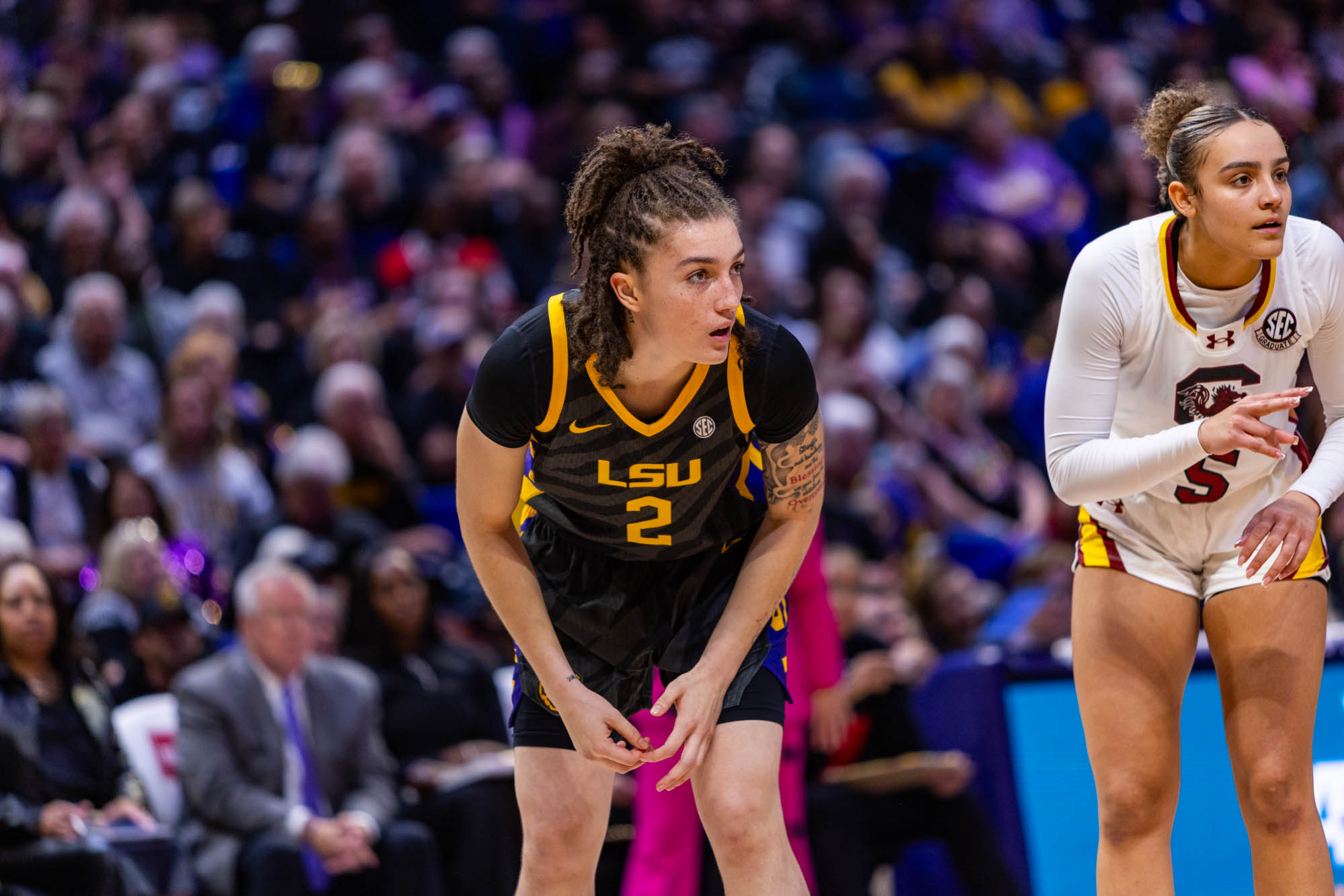 PHOTOS: LSU women's basketball suffers loss to rival South Carolina