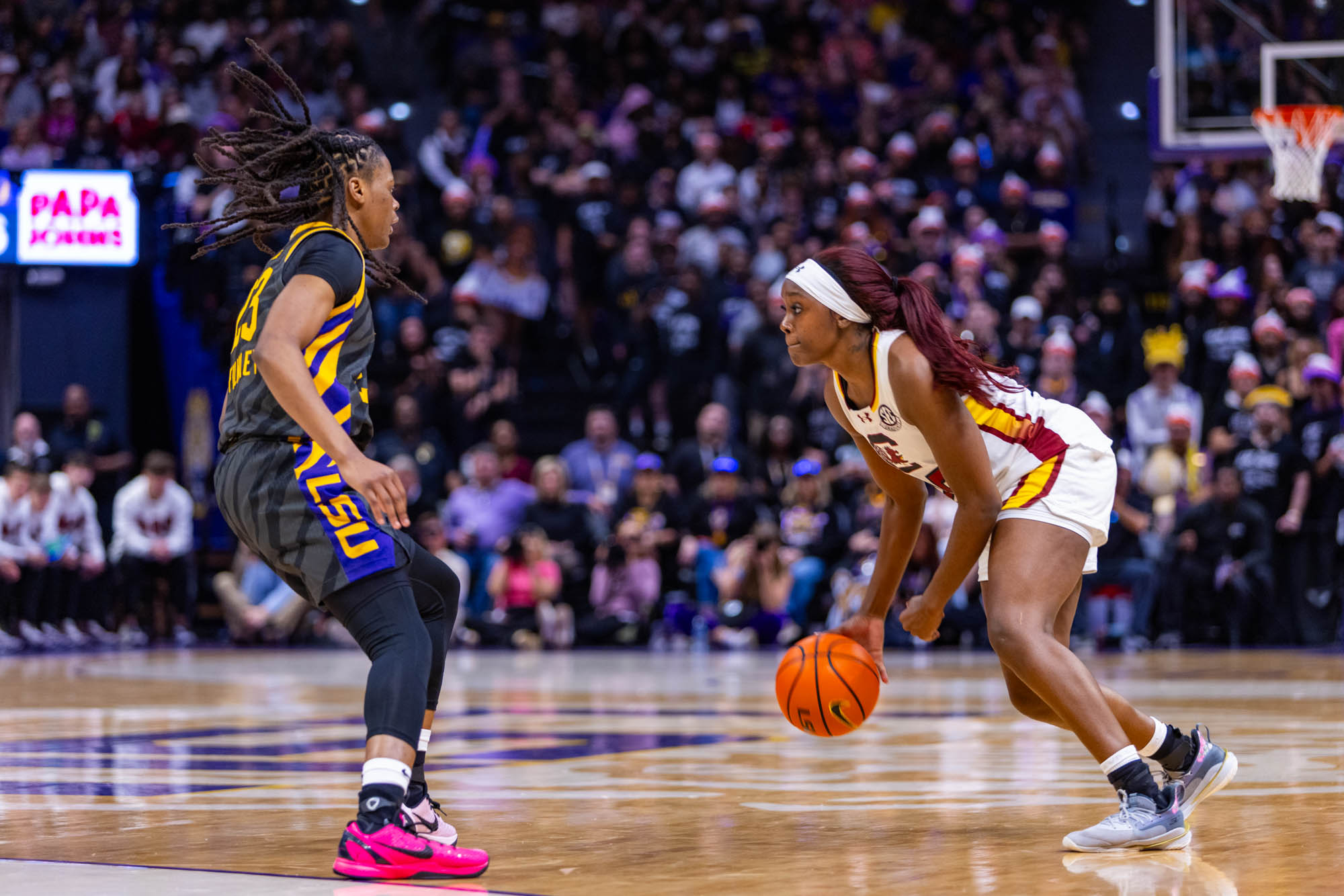 PHOTOS: LSU women's basketball suffers loss to rival South Carolina